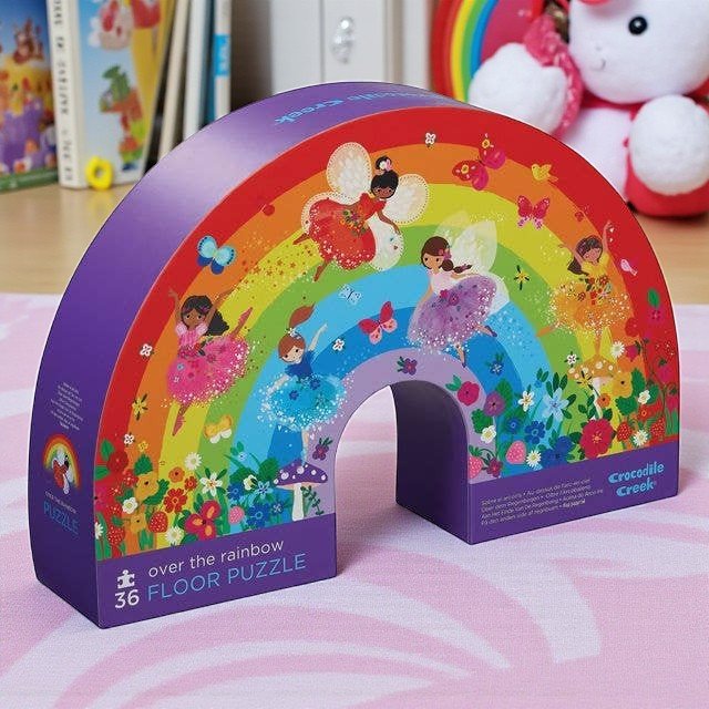 Over the Rainbow 36-Piece Floor Puzzle | Haliburtons & Co.