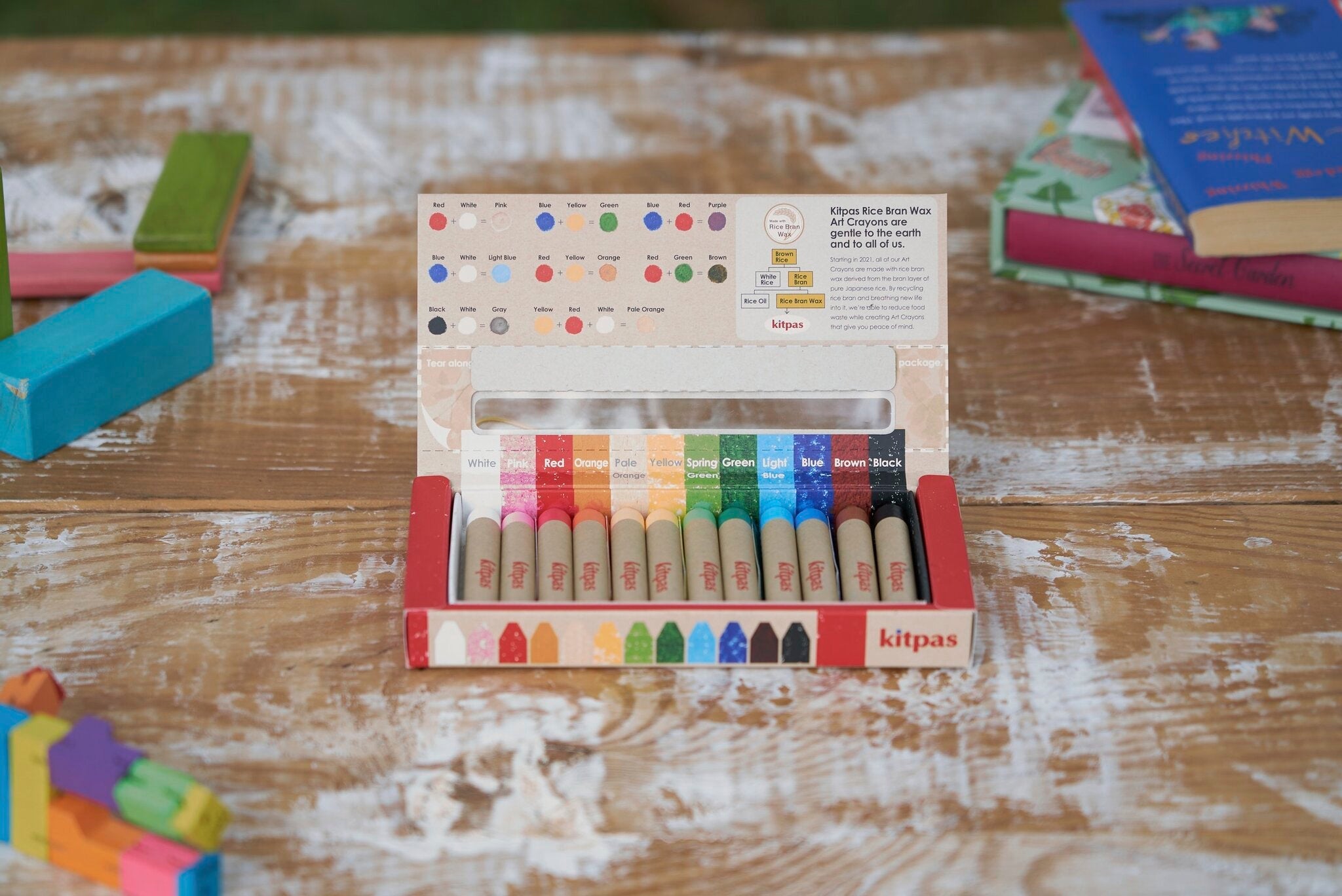 Crayons Medium: 12 Colours - Haliburtons & Co.