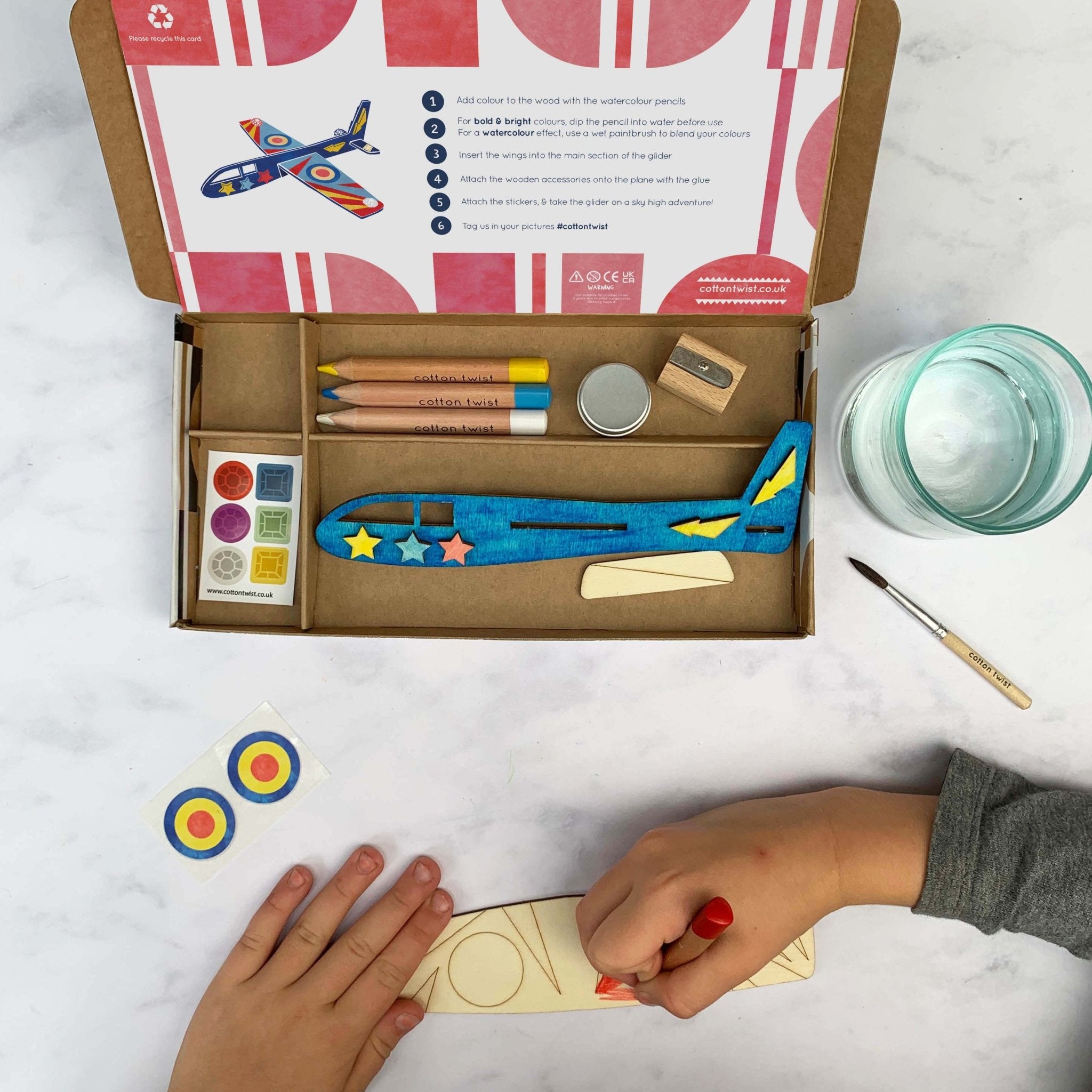 Plane Craft Kit Activity Box - Haliburtons & Co.