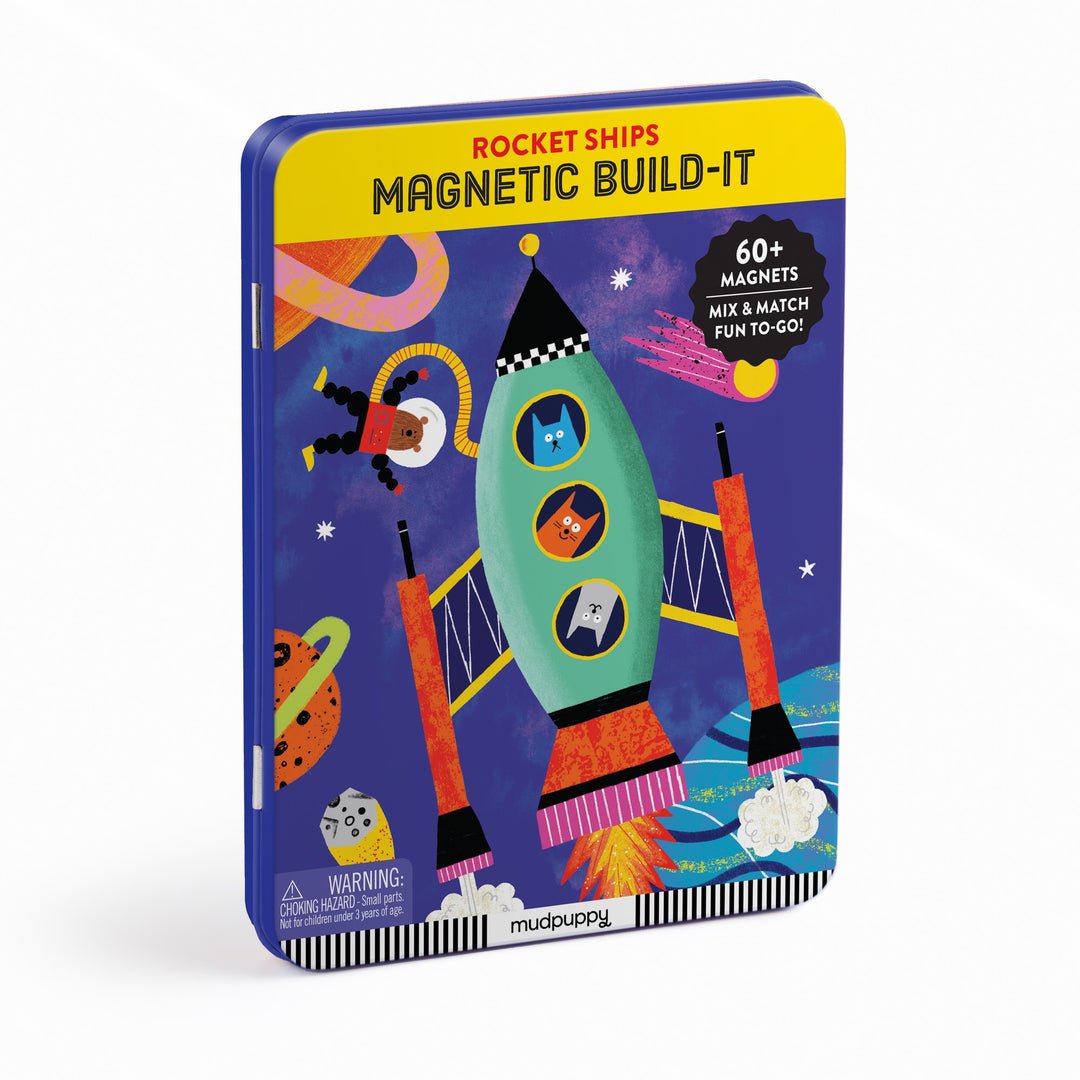 Rocket Ships Magnetic Build - it - Haliburtons & Co.