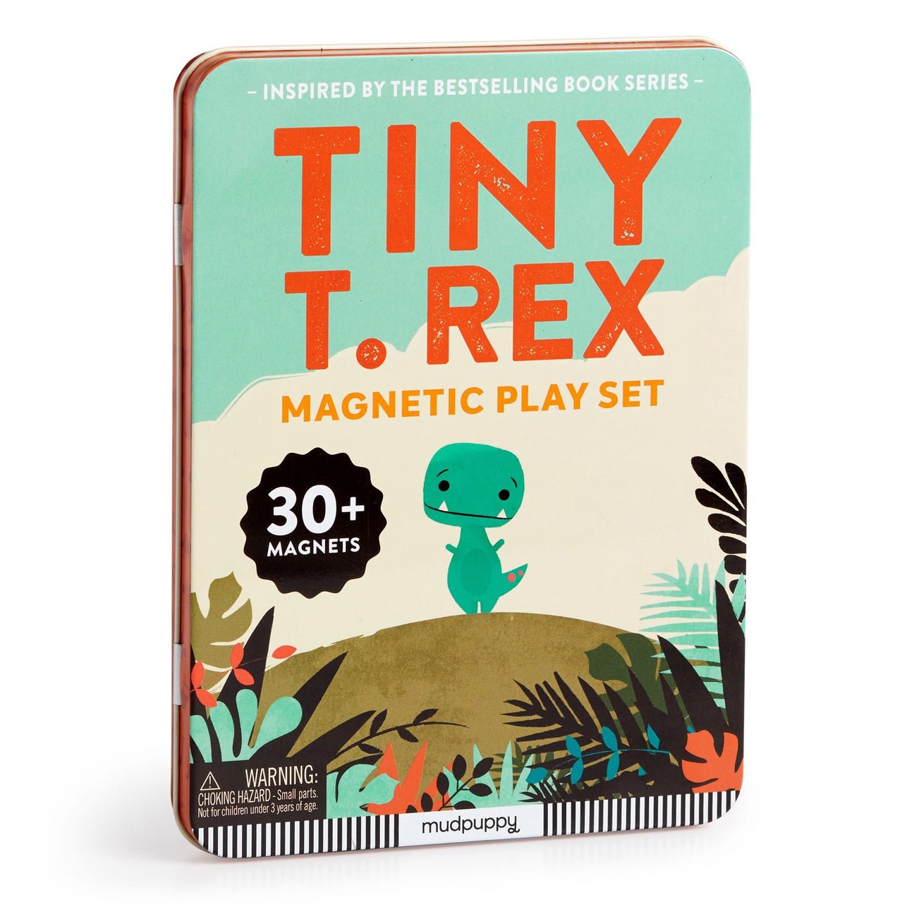 Tiny T.Rex Magnetic Play Set by Mudpuppy - Haliburtons & Co.