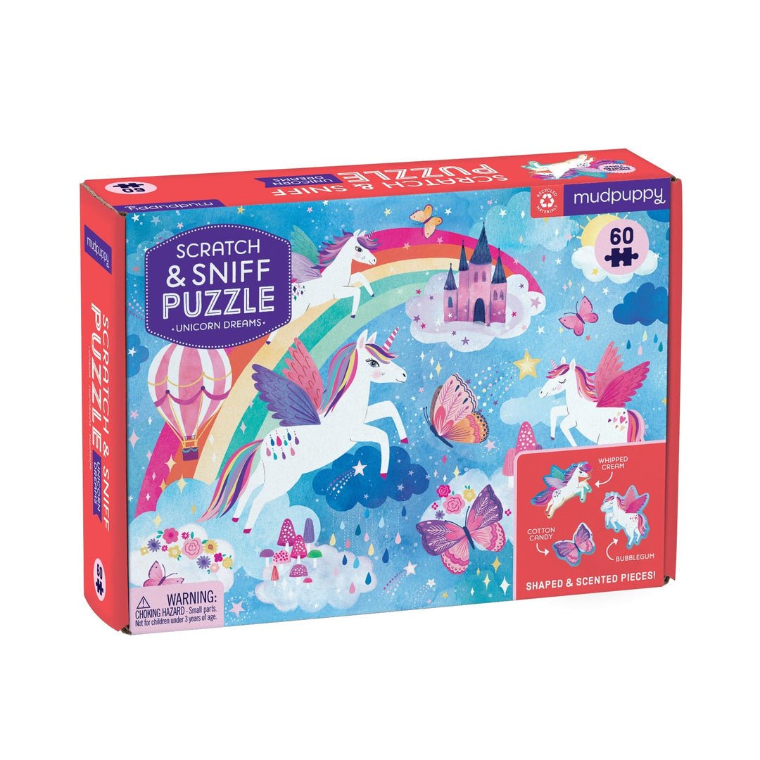 Unicorn Dreams Scratch and Sniff Puzzle - Haliburtons & Co.
