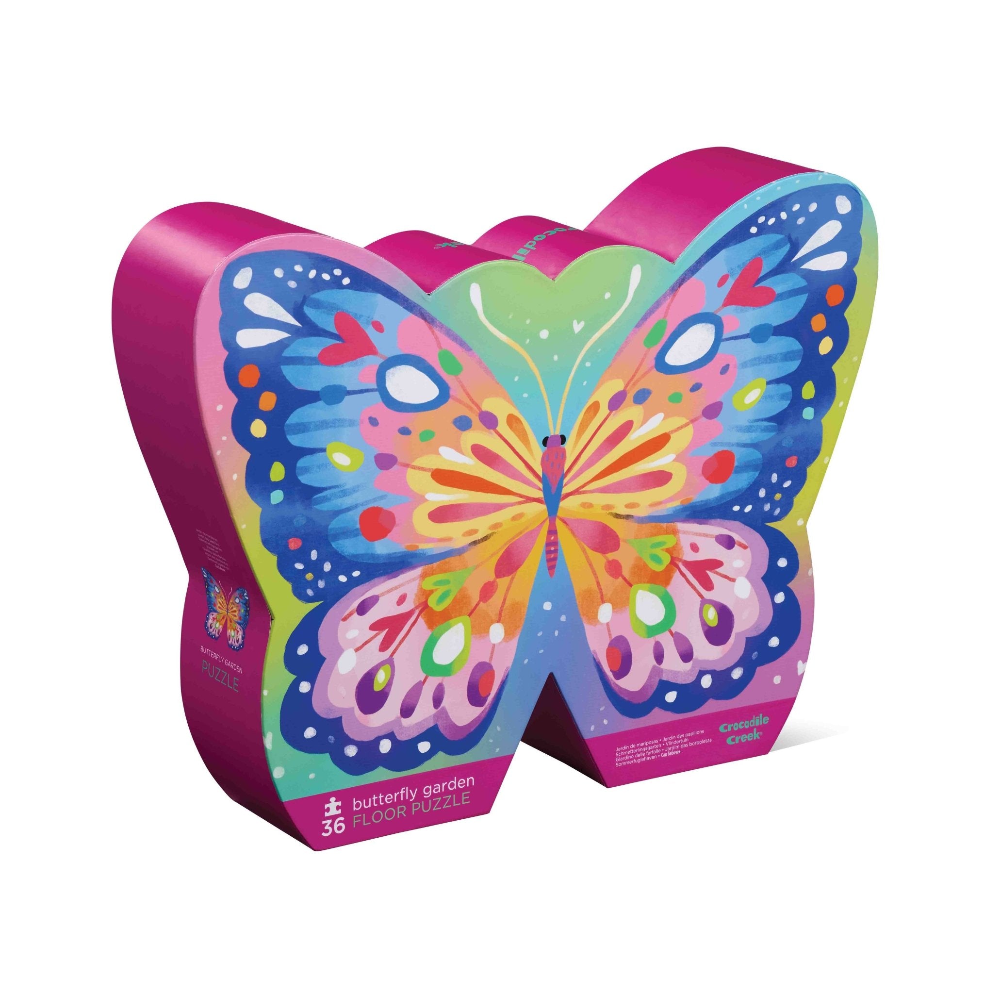 36 - Piece Butterfly Garden Floor Puzzle - Haliburtons & Co.