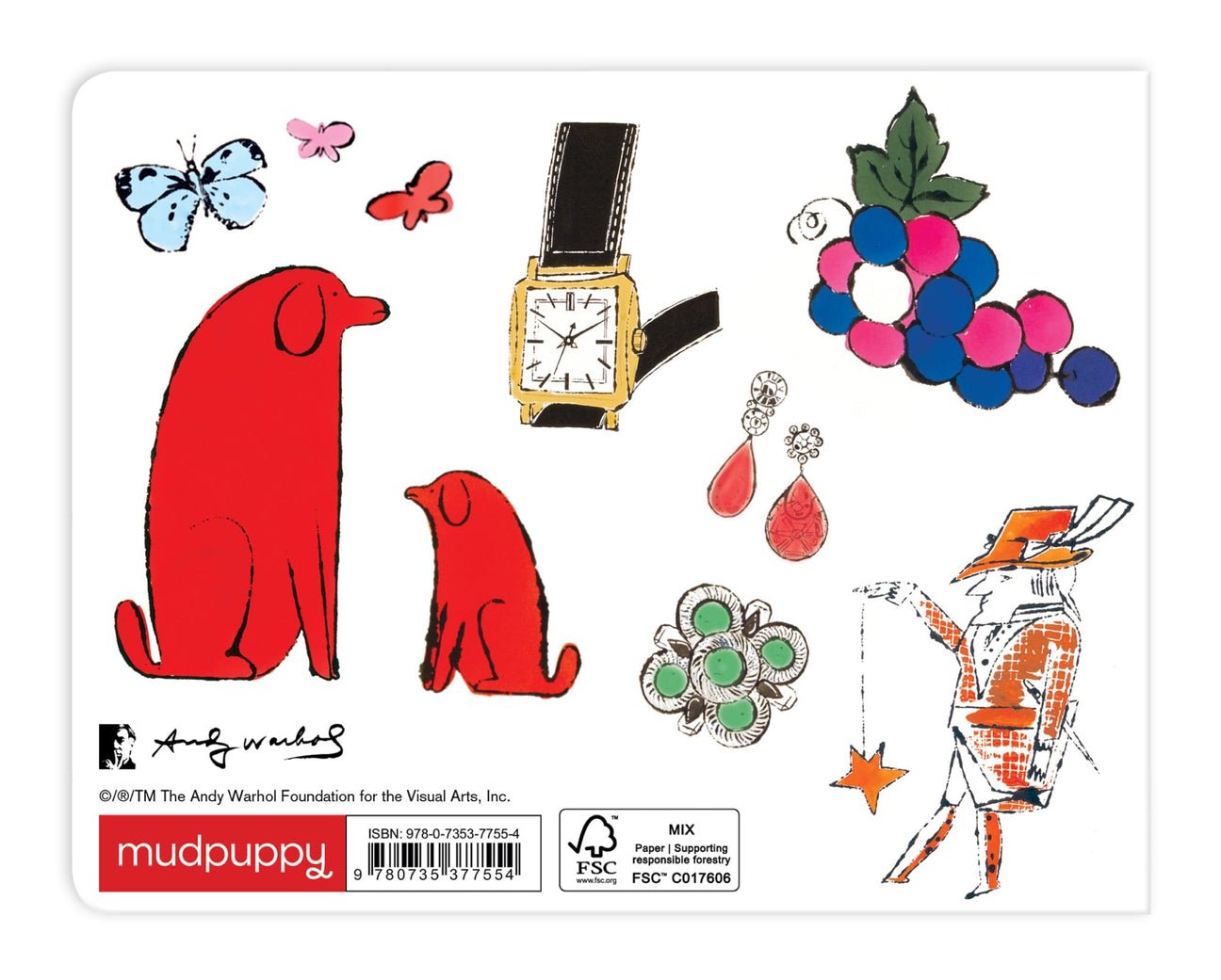 Andy Warhol ABCs by Mudpuppy - Haliburtons & Co.