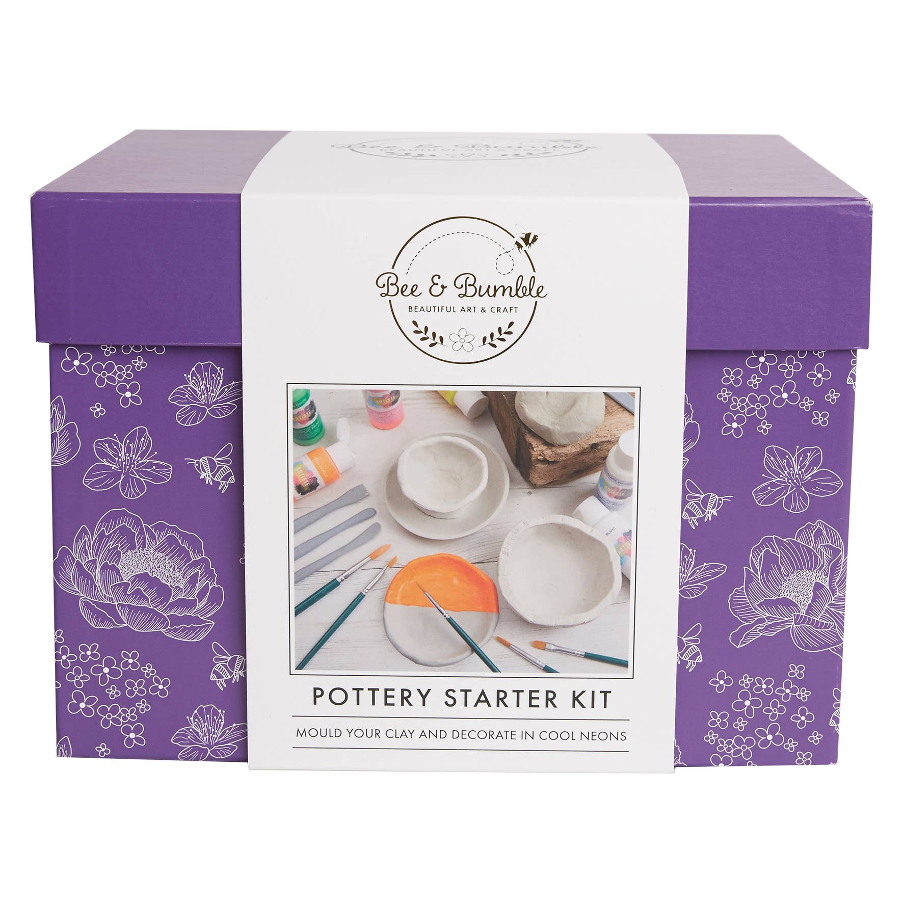 Bee & Bumble Pottery Starter Kit: Neon - Haliburtons & Co.