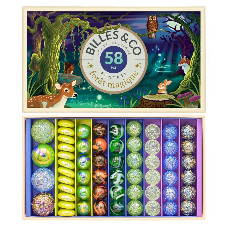 Billes & Co Marbles Magic Forest Box - Haliburtons & Co.