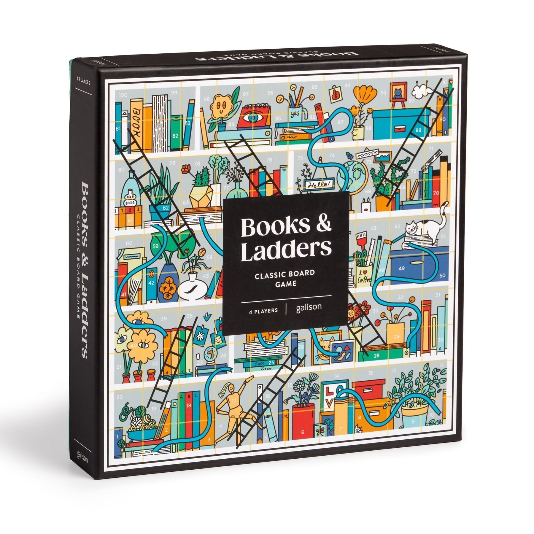 Books and Ladders Classic Board Game - Haliburtons & Co.