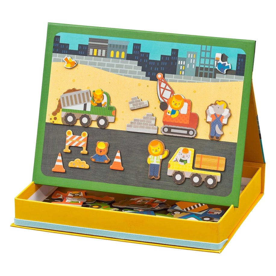 Construction Site Magnetic Play Scene - Haliburtons & Co.