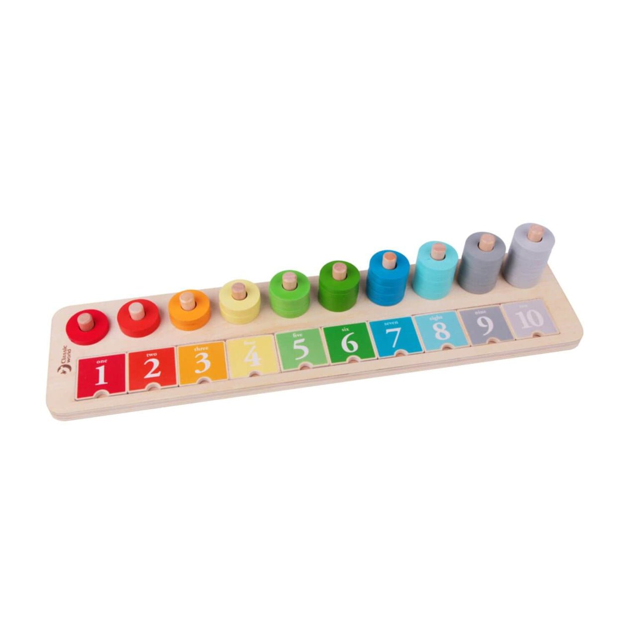 Counting Stacker by Classic World - Haliburtons & Co.