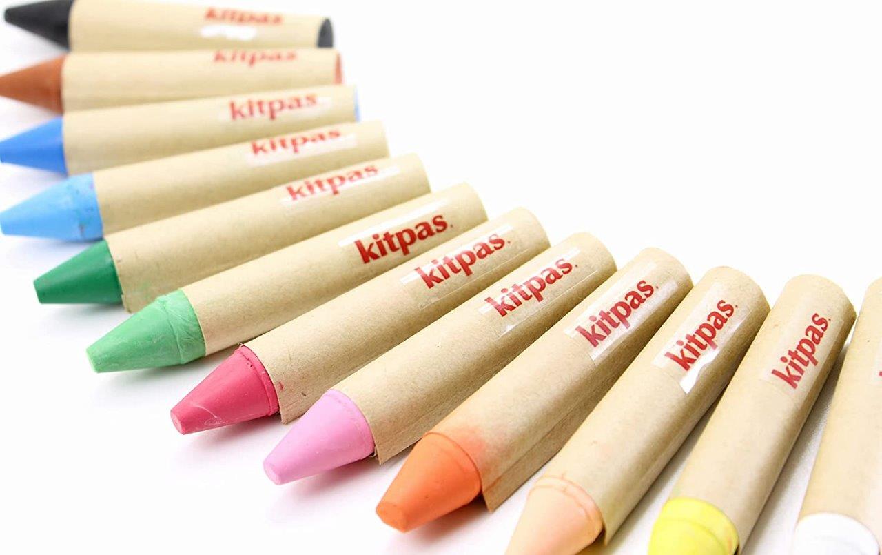 Crayons Medium: 12 Colours - Haliburtons & Co.