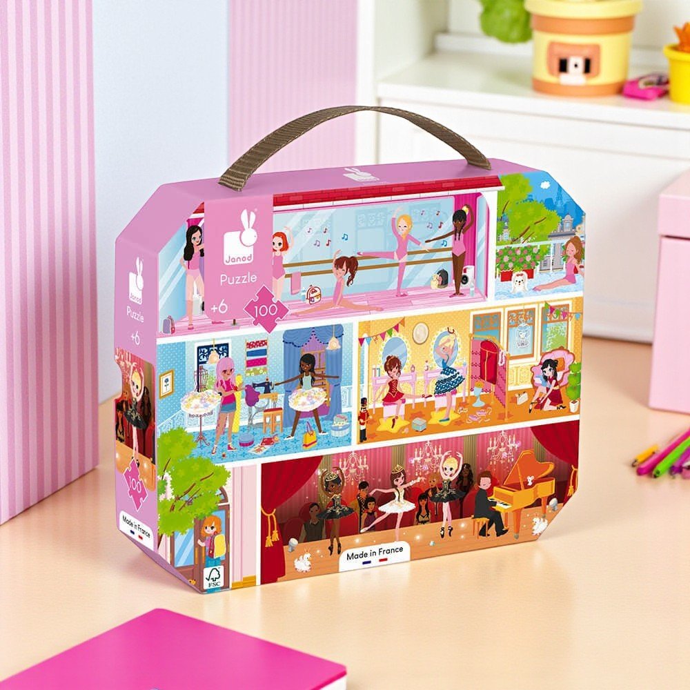 Dance Academy Puzzle: 100 Pieces – Janod - Haliburtons & Co.