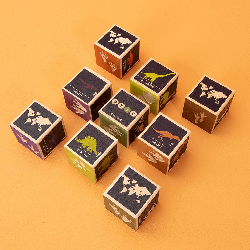 Dinosaur Blocks - Haliburtons & Co.