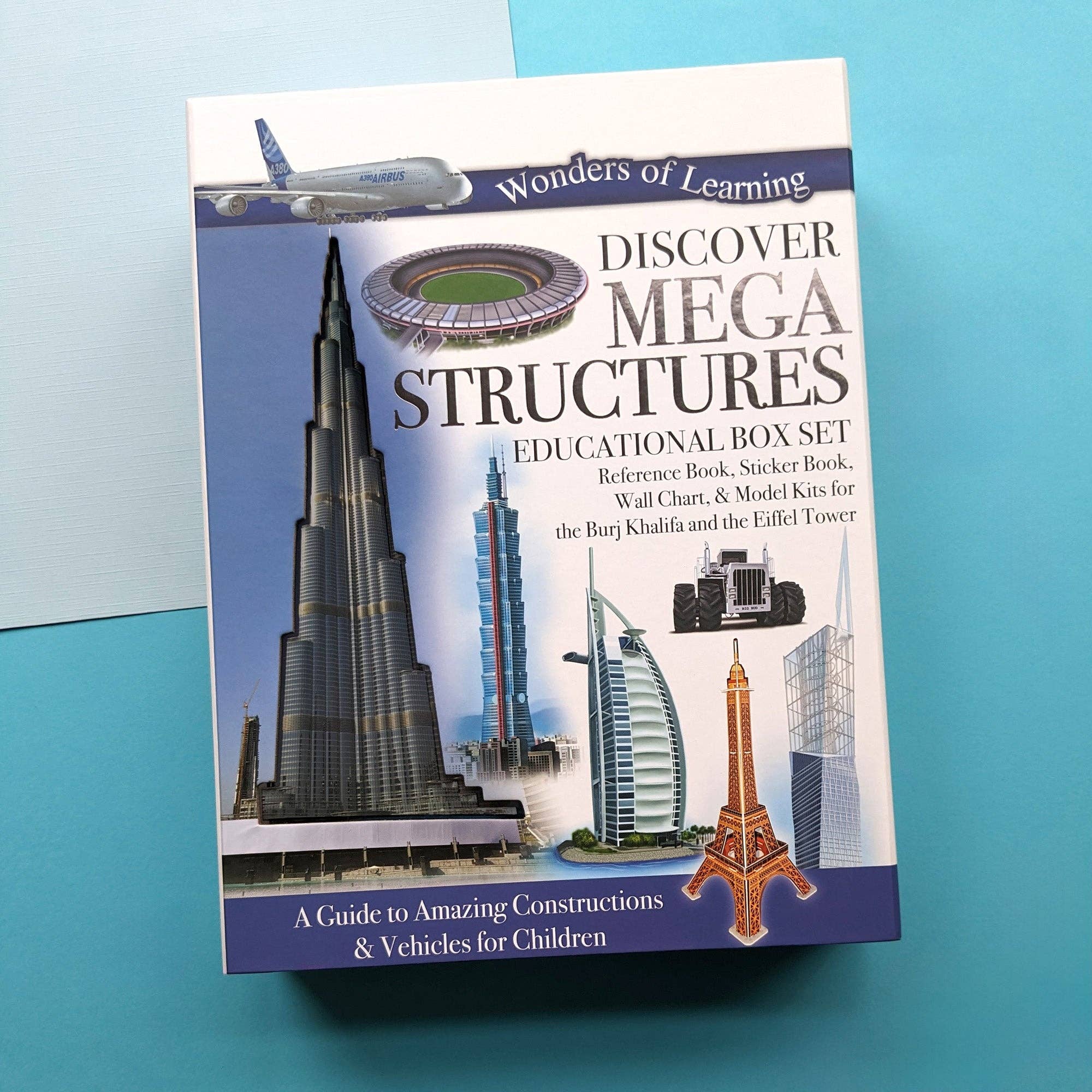 Discover Mega Structures Educational Box Set: Children's STEM Learning - Haliburtons & Co.