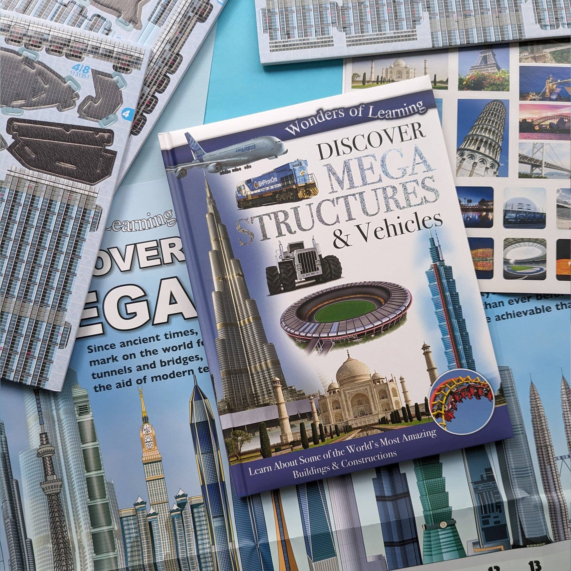 Discover Mega Structures Educational Box Set: Children's STEM Learning - Haliburtons & Co.