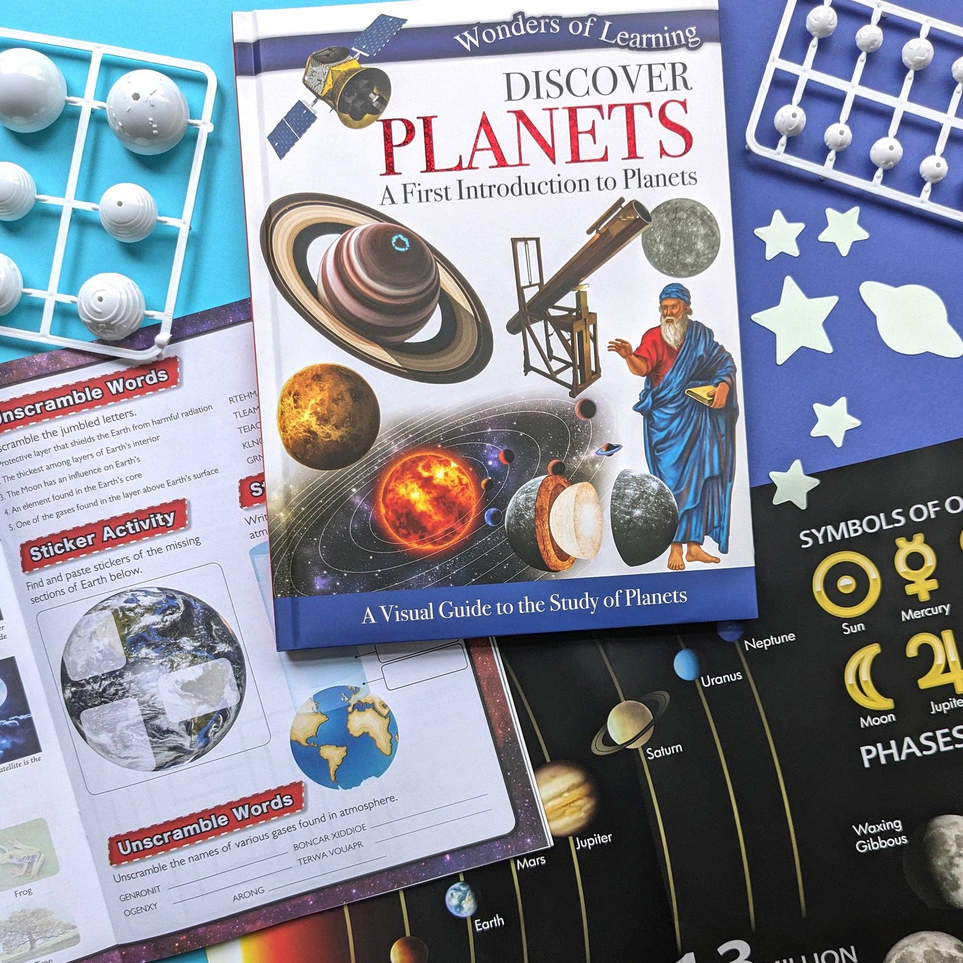 Discover Planets Educational Box Set - Children's STEM Learning - Haliburtons & Co.
