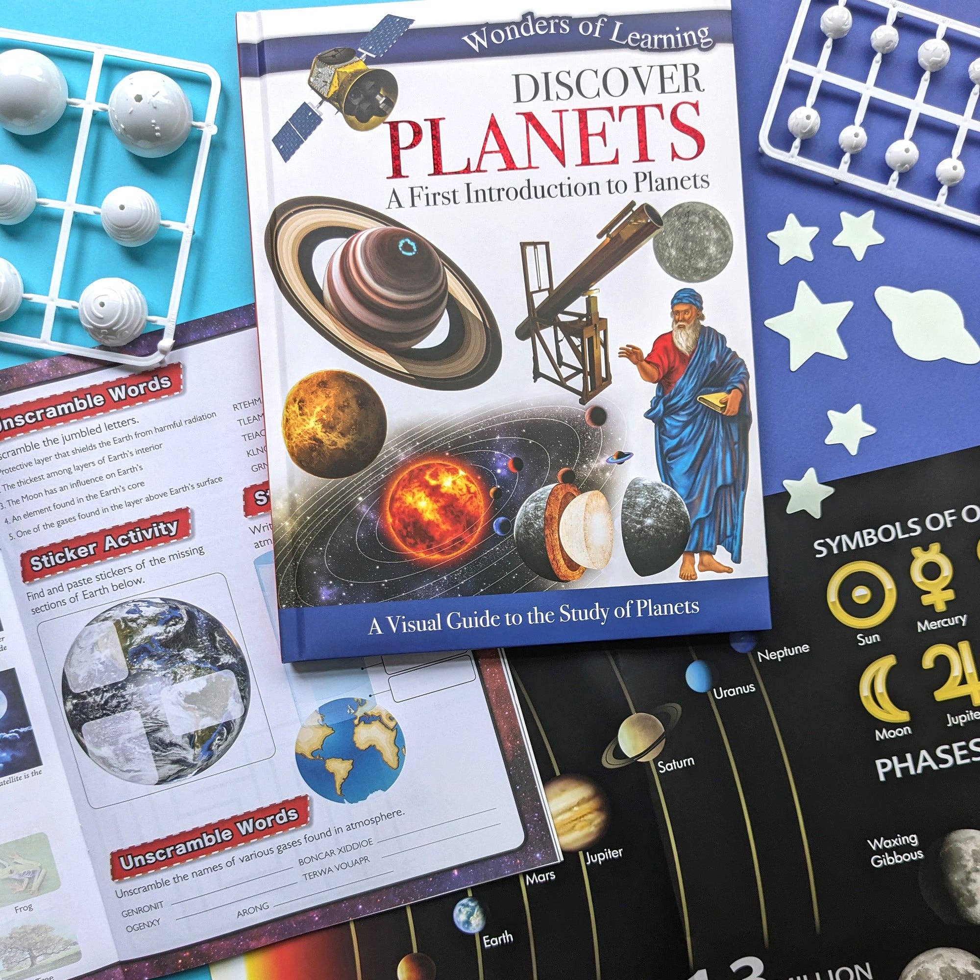 Discover Planets Educational Box Set - Children's STEM Learning - Haliburtons & Co.