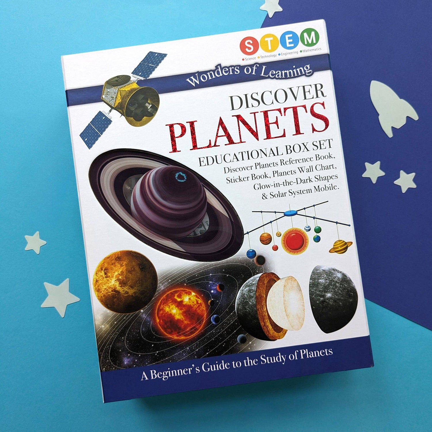 Discover Planets Educational Box Set - Children's STEM Learning - Haliburtons & Co.