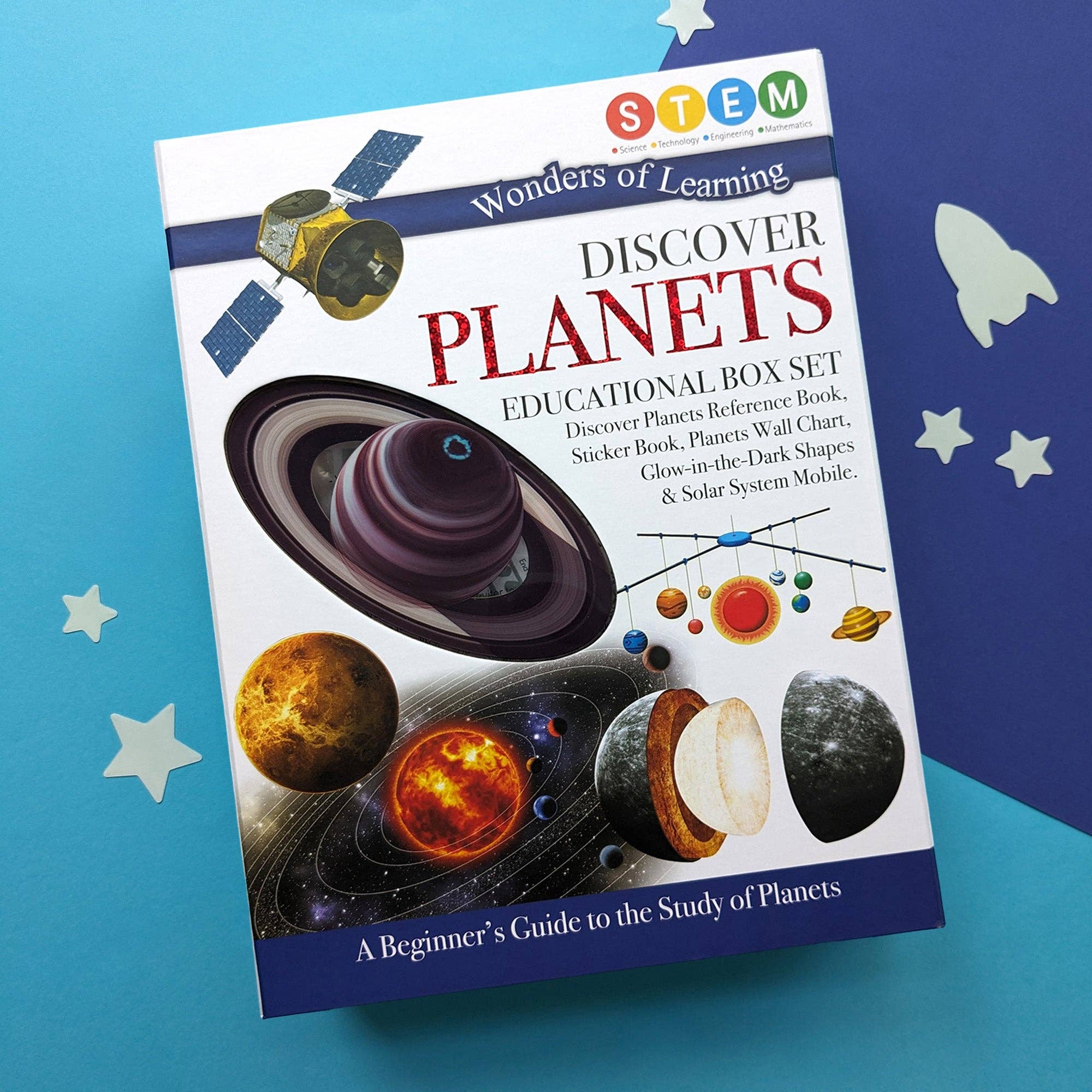 Discover Planets Educational Box Set - Children's STEM Learning - Haliburtons & Co.