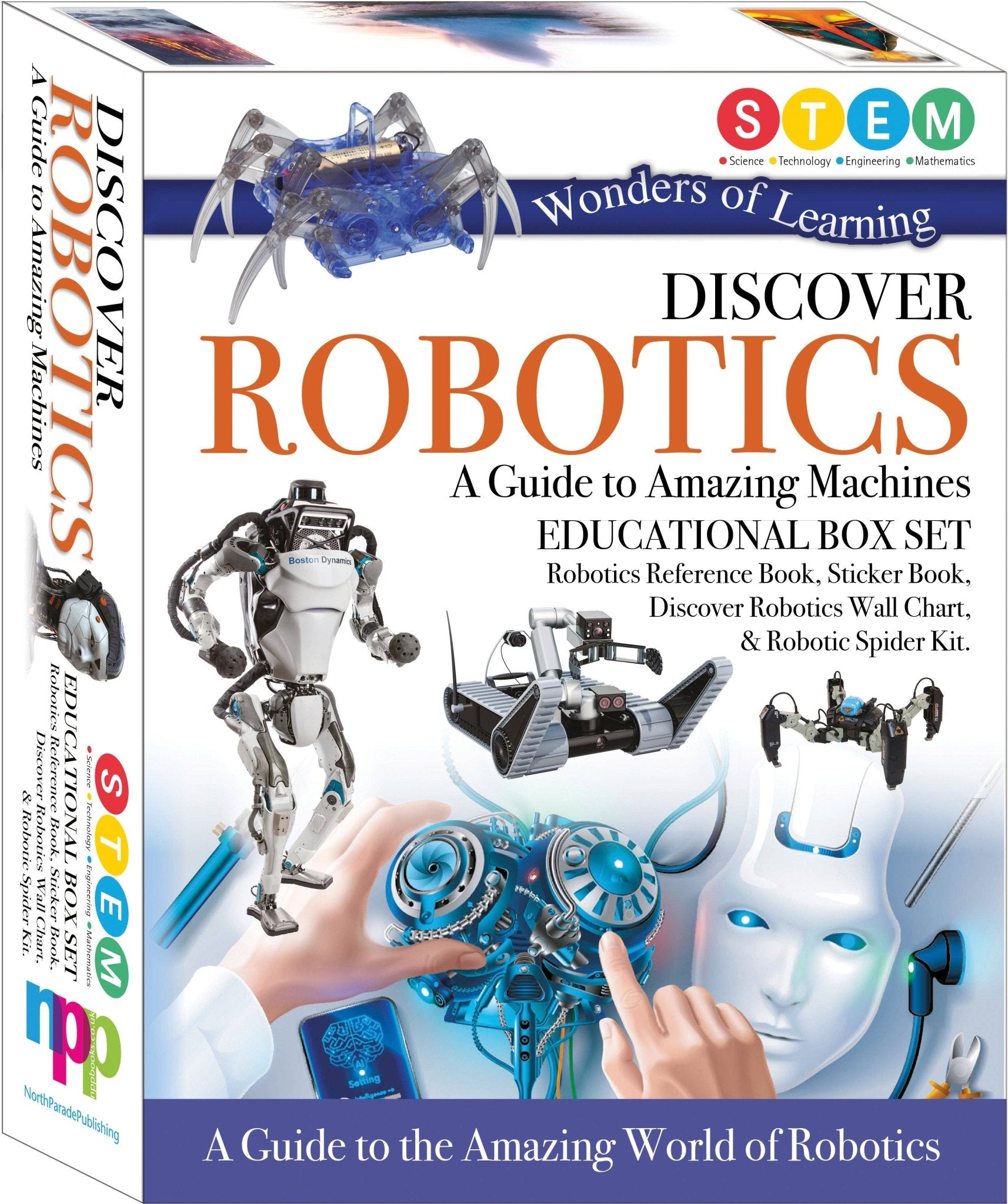 Discover Robotics Educational Box Set: Children's STEM Learning