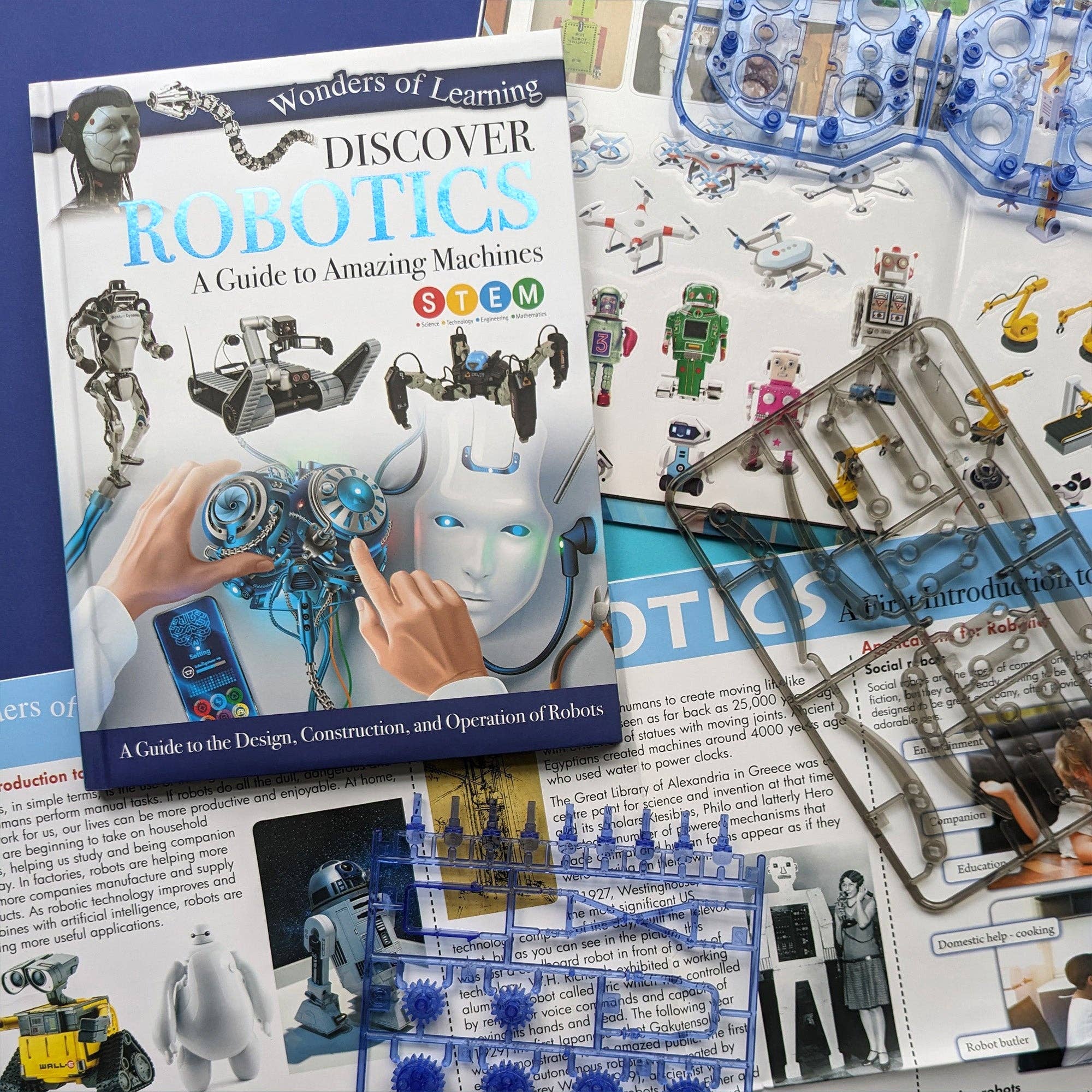 Discover Robotics Educational Box Set: Children's STEM Learning