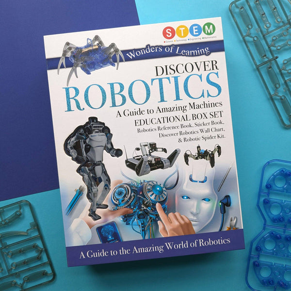 Discover Robotics Educational Box Set: Children's STEM Learning
