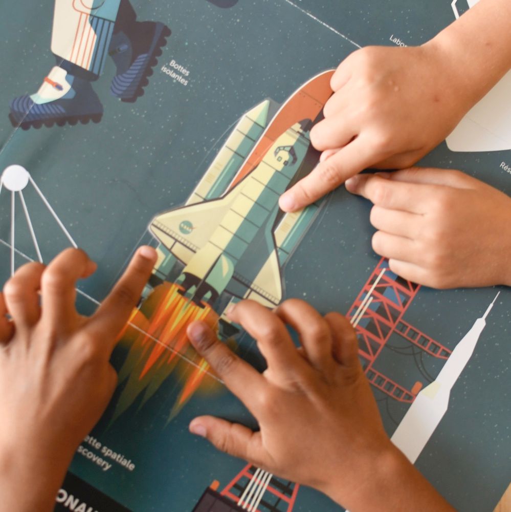 Discovery Sticker Poster: Astronomy - Haliburtons & Co.