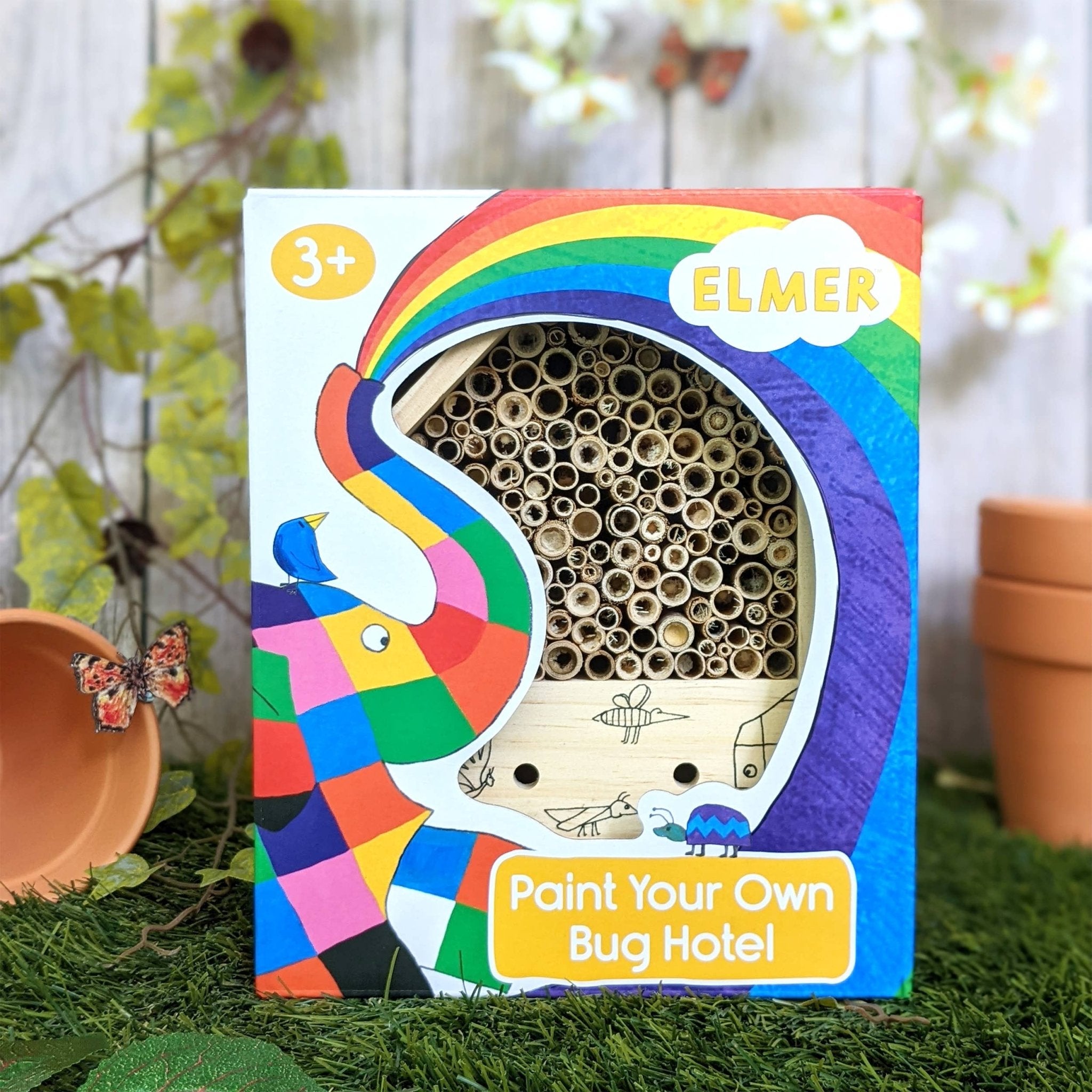 Elmer Paint Your Own Bug Hotel - Haliburtons & Co.