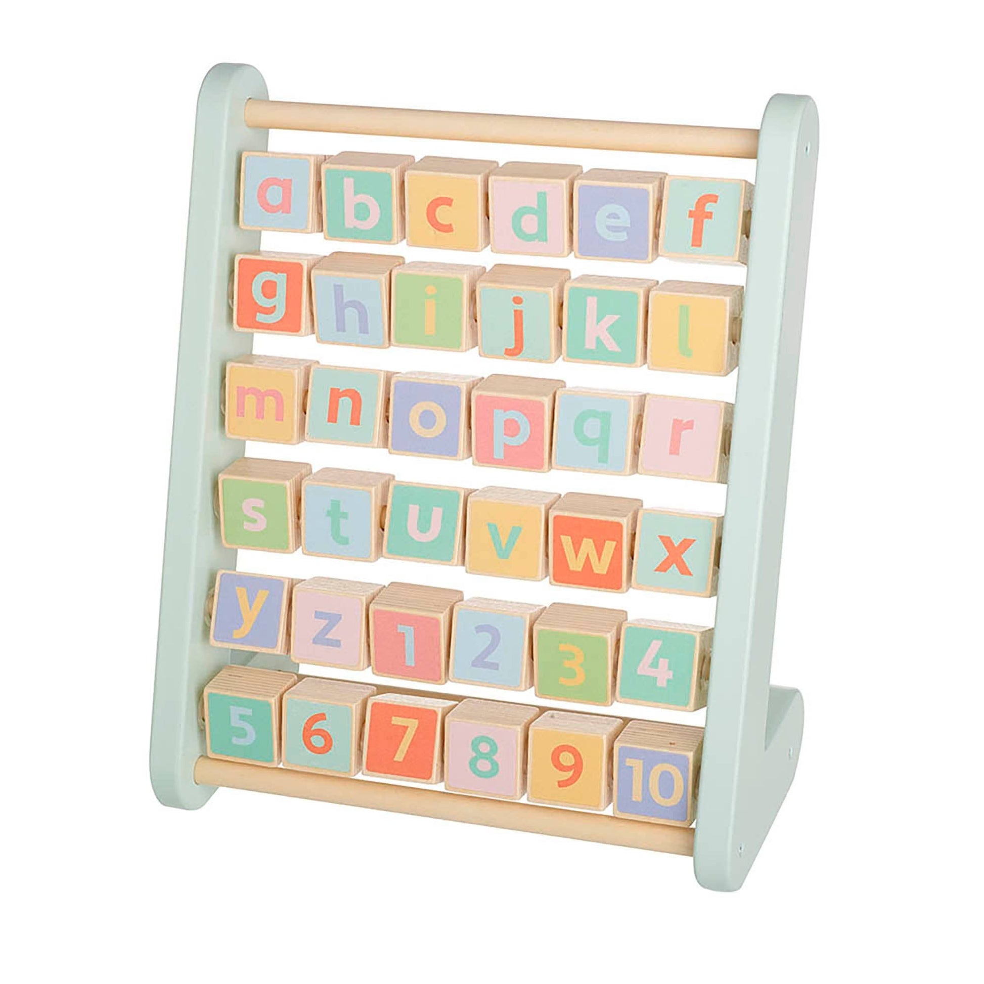 Farm Animal Wooden Alphabet Abacus - Haliburtons & Co.