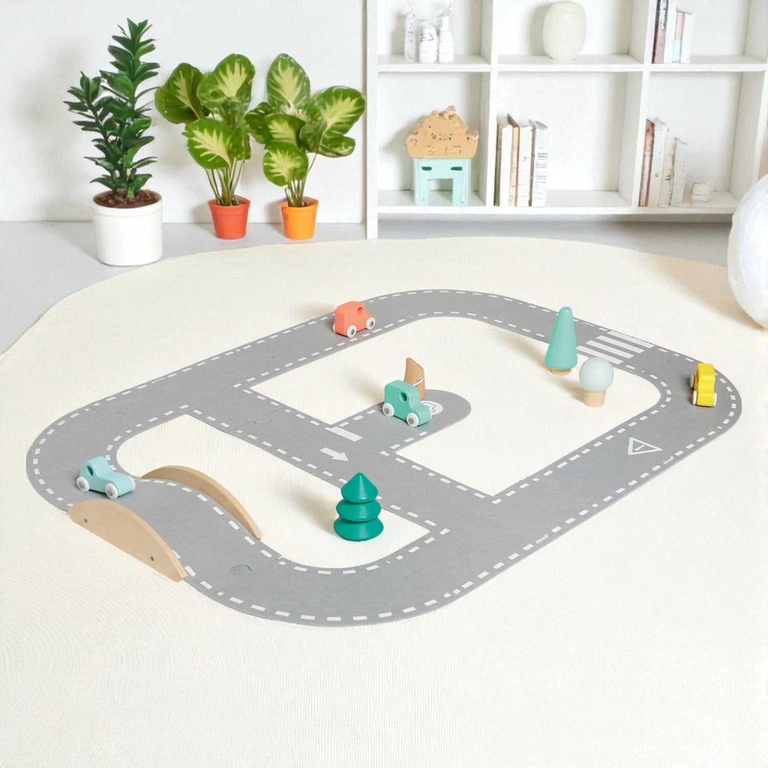 Felt Road Circuit and Accessories – Janod - Haliburtons & Co.