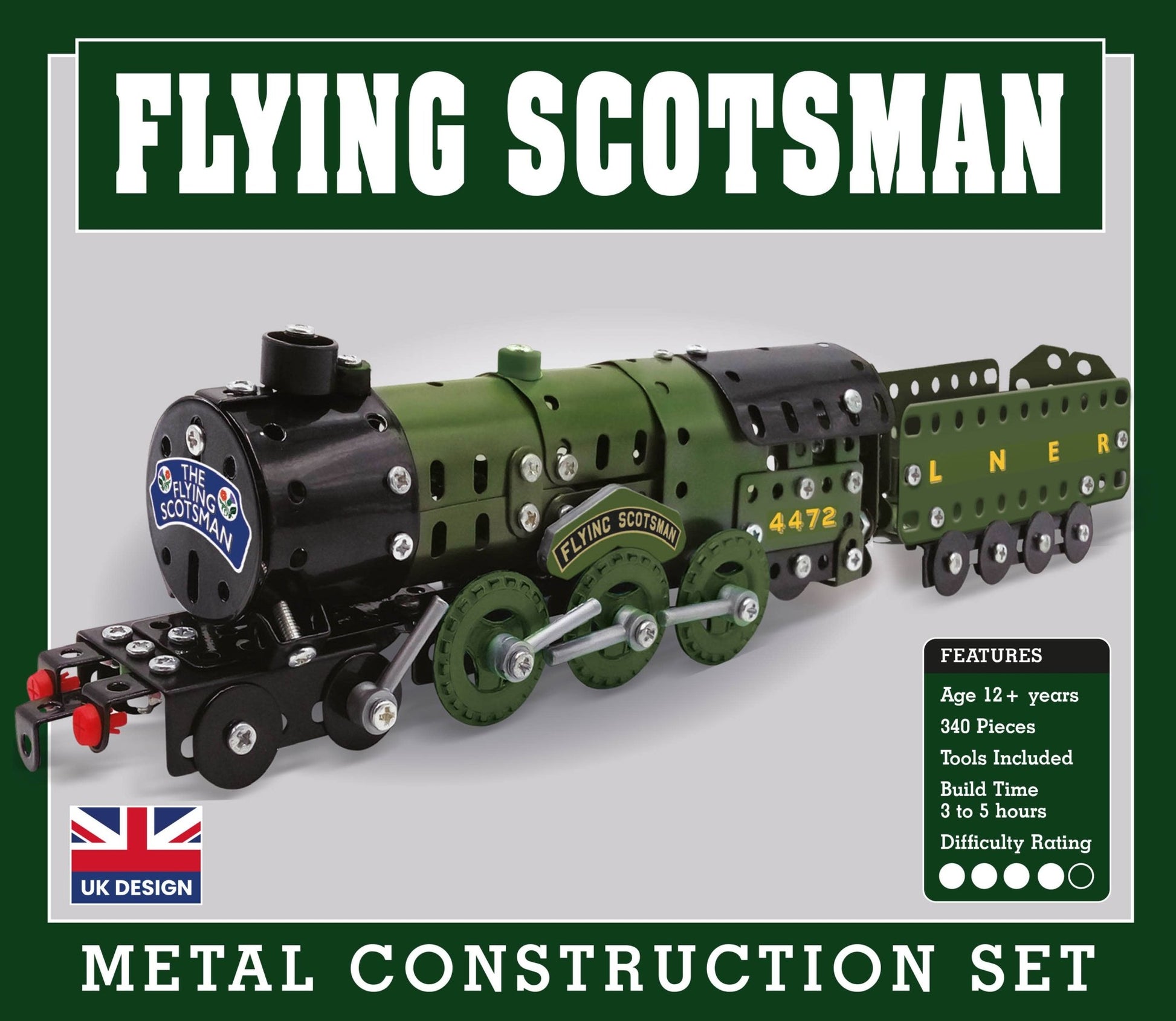 Flying Scotsman Metal Construction Kit - Haliburtons & Co.