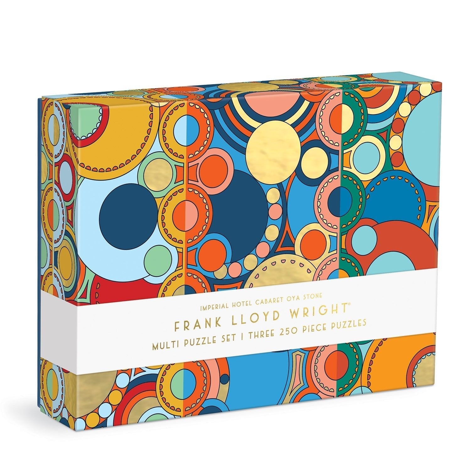 Frank Lloyd Wright Imperial Hotel Multi Puzzle Set - Haliburtons & Co.