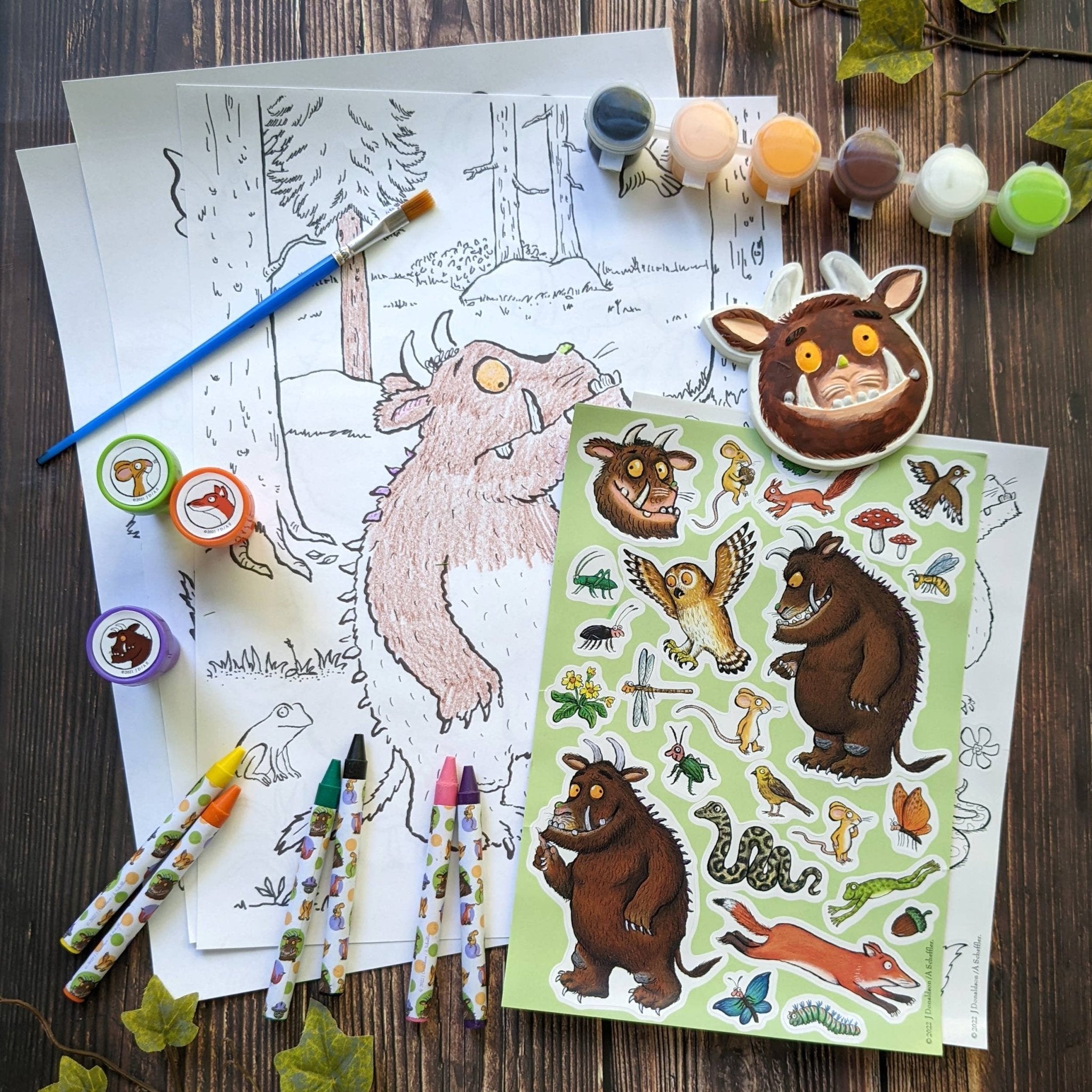 Gruffalo Art Activity Set - Haliburtons & Co.