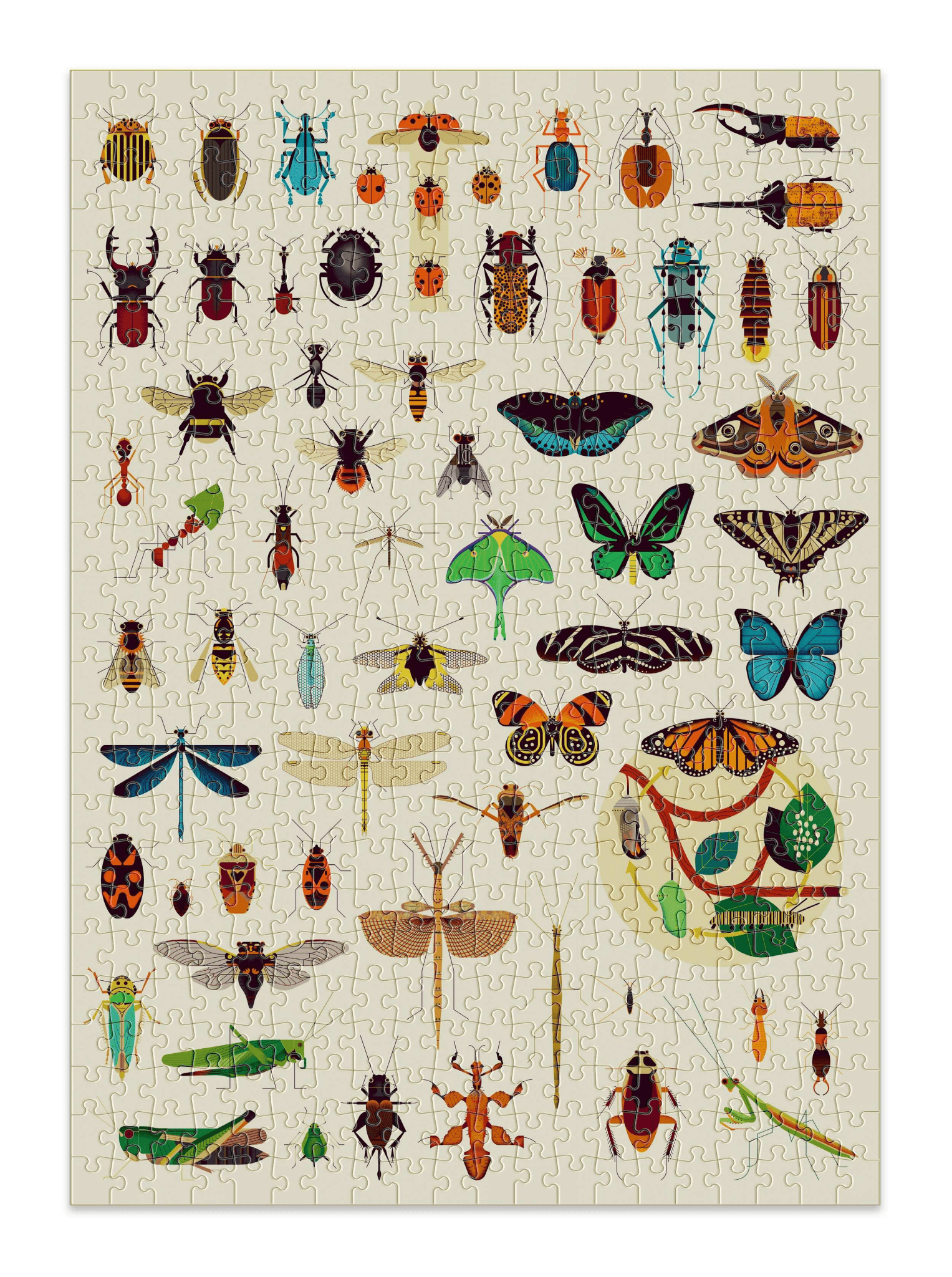 Insects Jigsaw Puzzle 500pc by Poppik