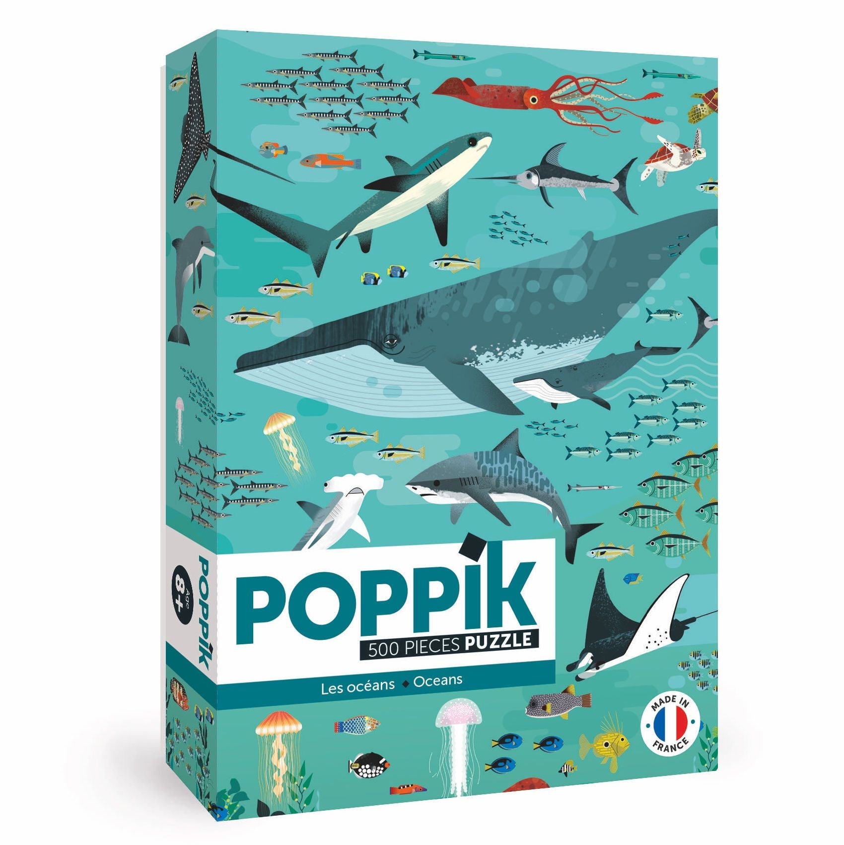 Jigsaw Puzzle 500 Piece: Oceans – Poppik – Haliburtons & Co.