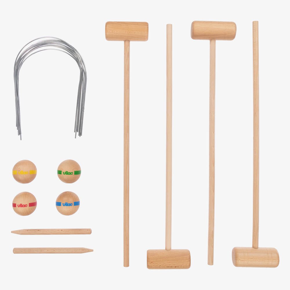 Junior Croquet Set by Vilac - Haliburtons & Co.
