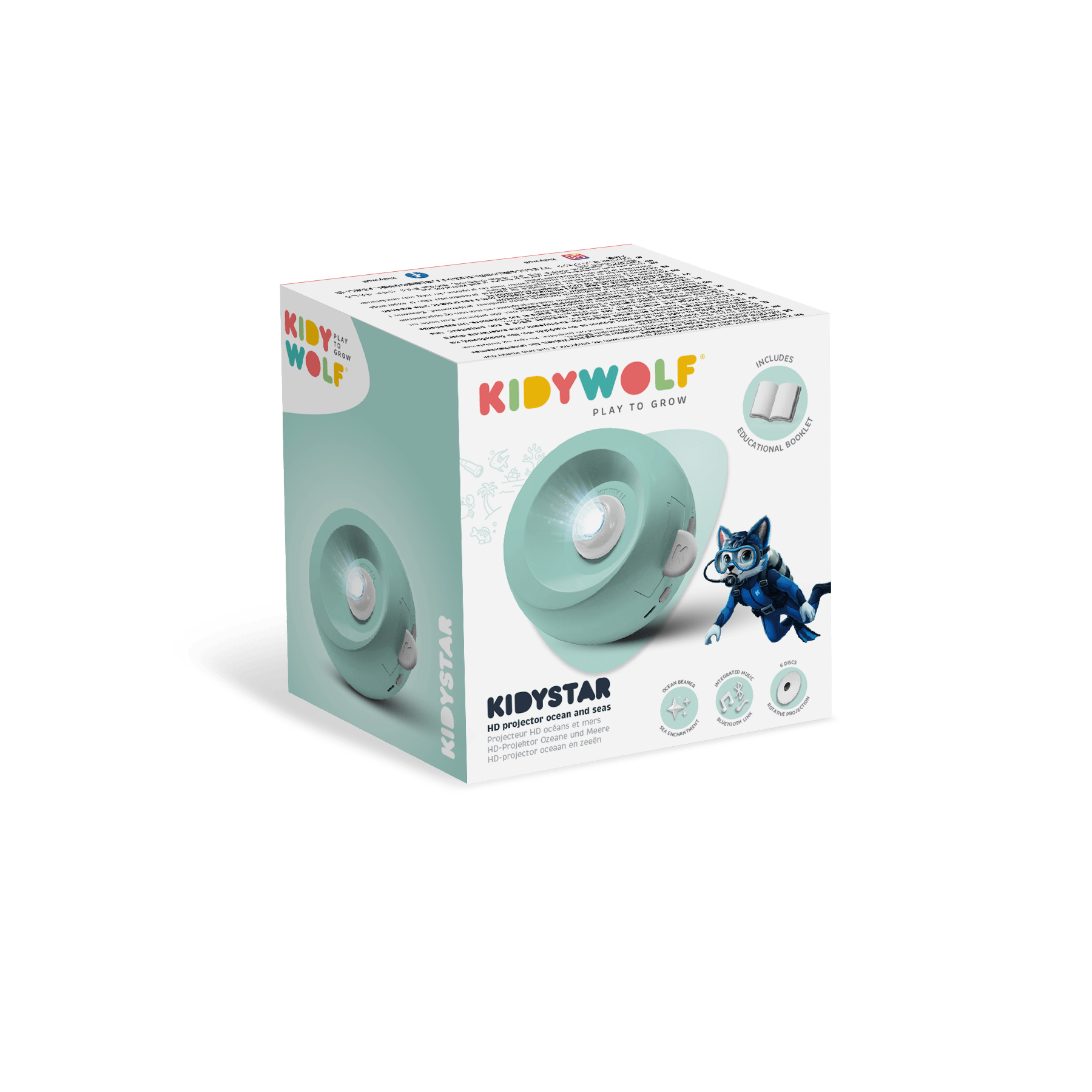 KiddyWolf product packaging on a white background