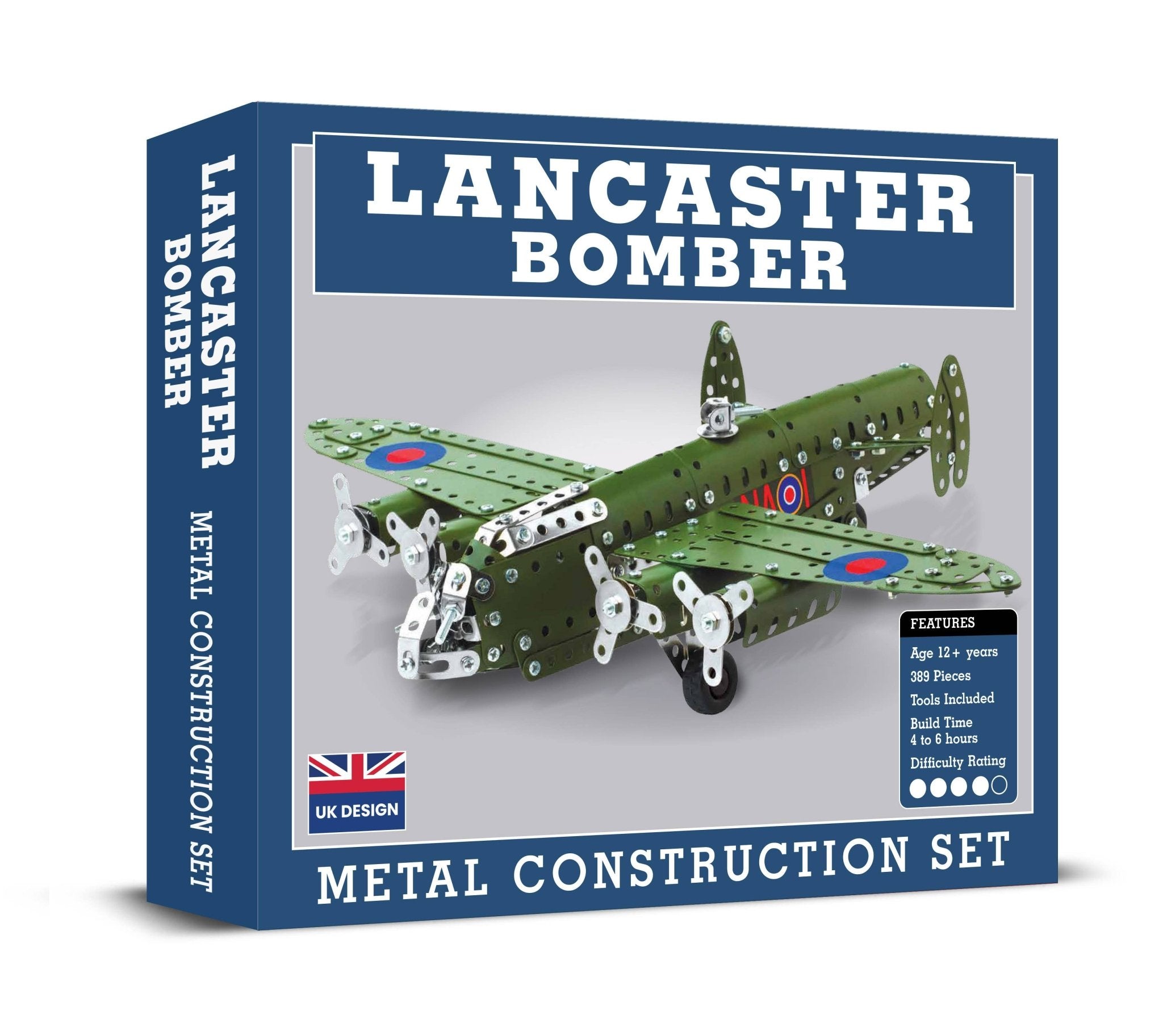 Lancaster Bomber Metal Construction Kit - Haliburtons & Co.