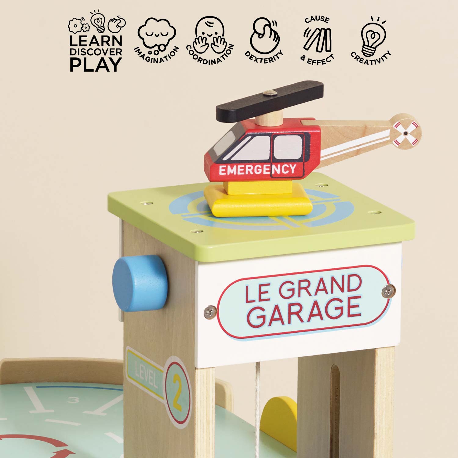 Le Grand Wooden Garage - Haliburtons & Co.