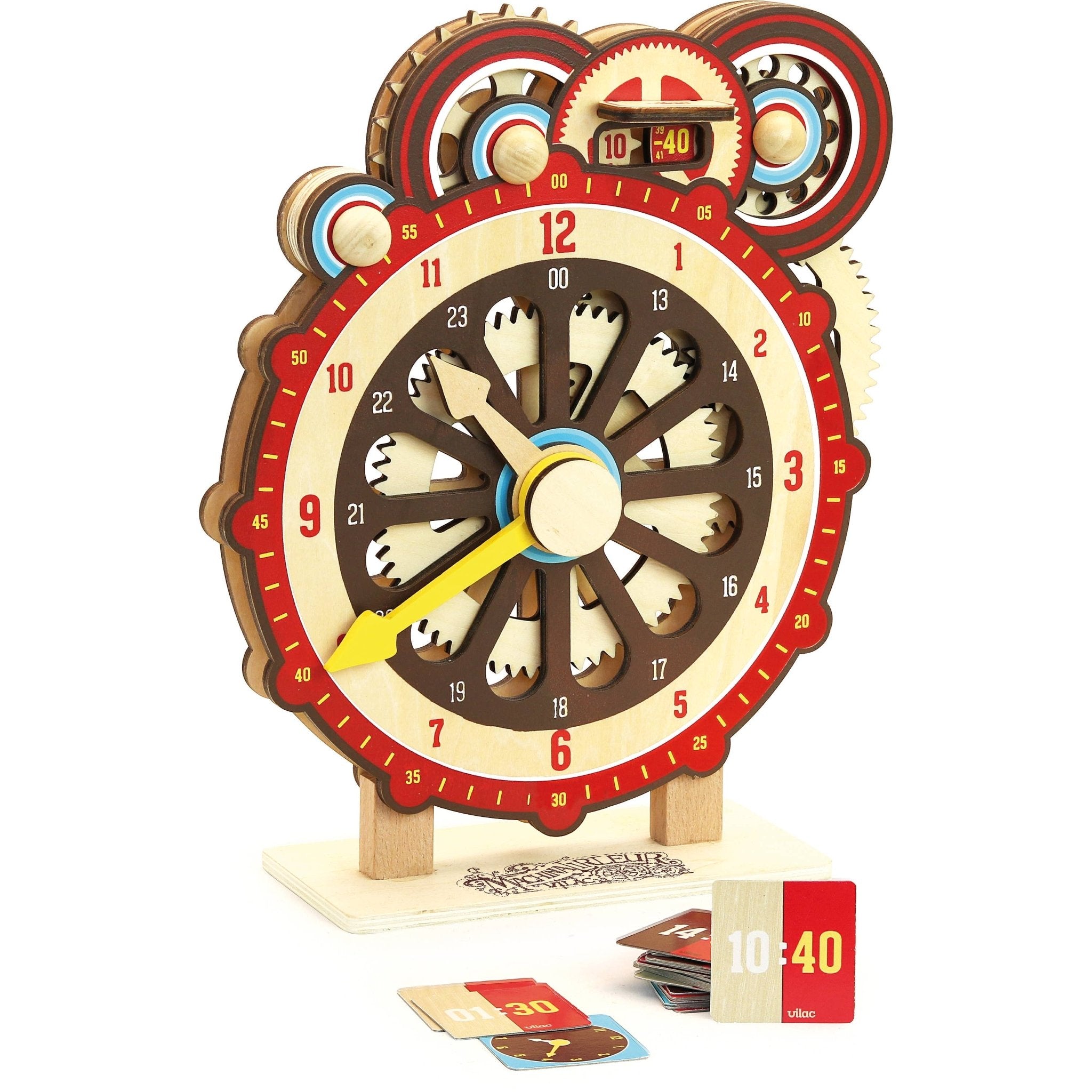 Learning Clock by Vilac - Haliburtons & Co.