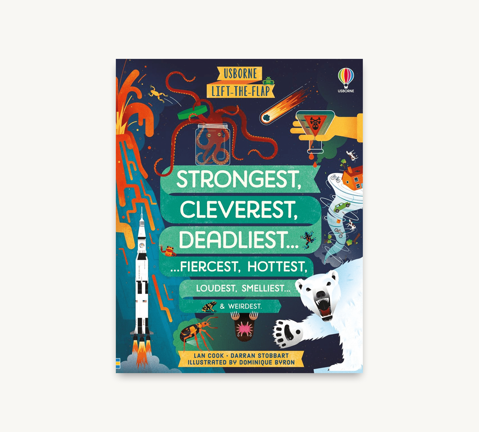 Lift - the - Flap – Strongest, Cleverest, Deadliest - Haliburtons & Co.