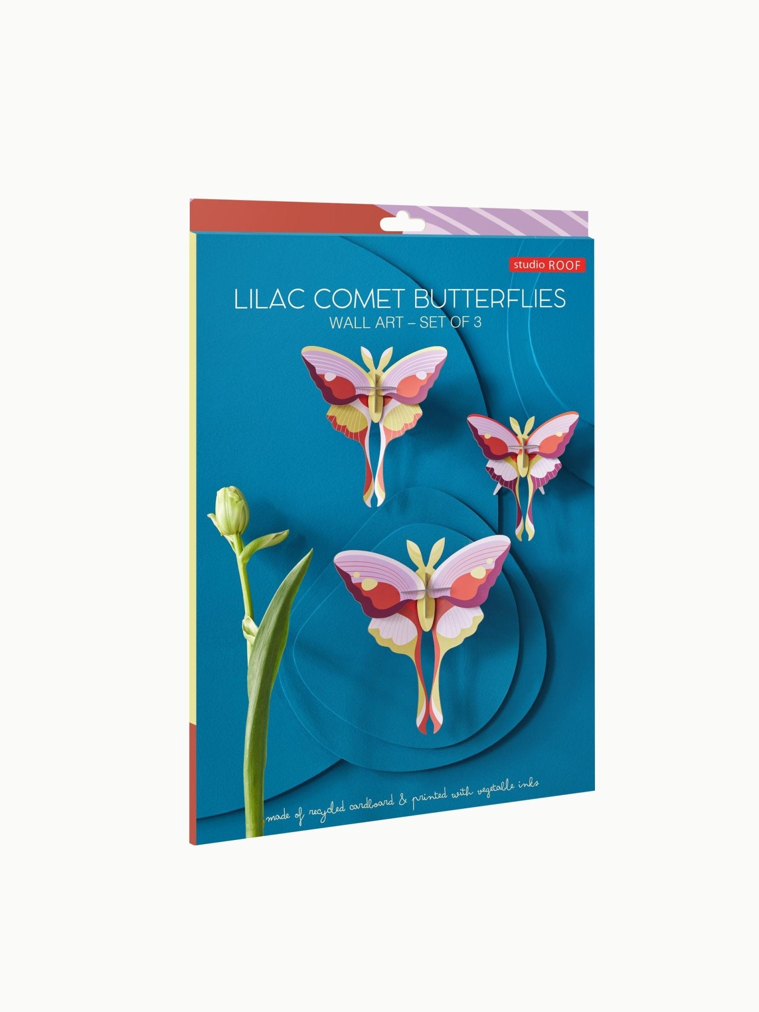 Lilac Comet Butterflies set of 3 - Haliburtons & Co.