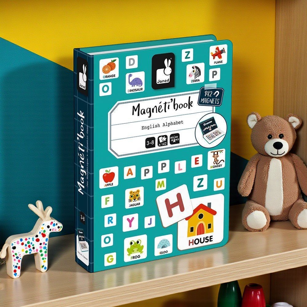 Magneti'Book: English Alphabet – Janod - Haliburtons & Co.