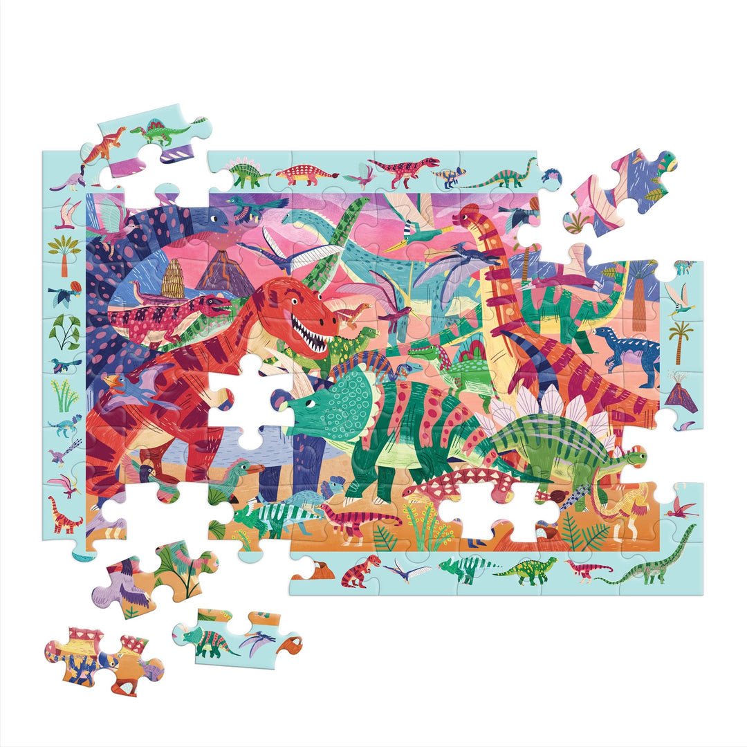 Mighty Dinosaur 64 Piece Search & Find Puzzle - Haliburtons & Co.