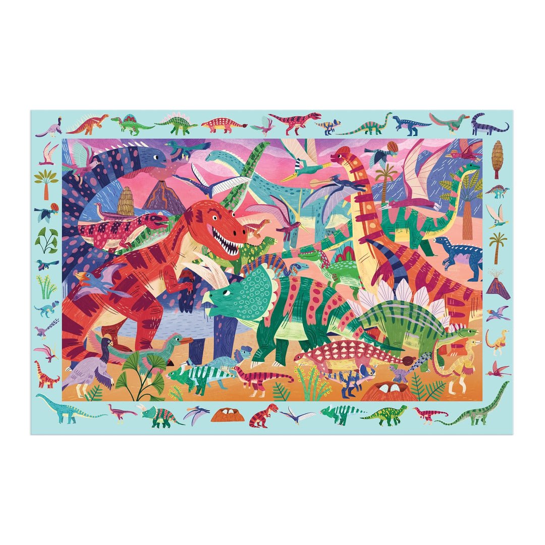 Mighty Dinosaur 64 Piece Search & Find Puzzle - Haliburtons & Co.