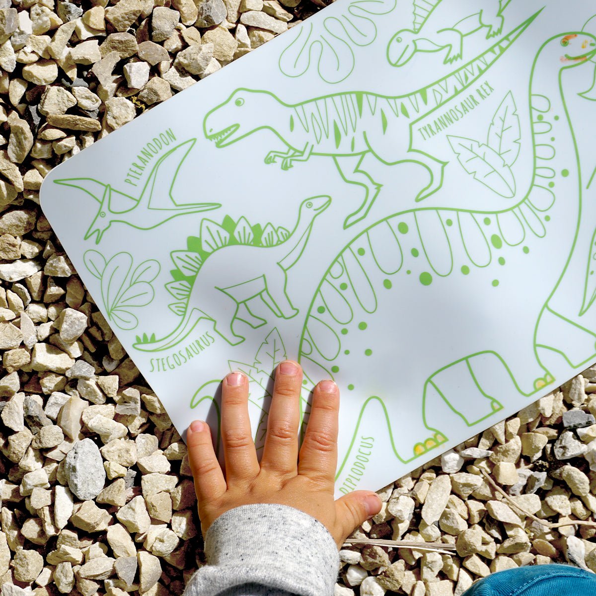 Mini Colouring Mat Se: Dino - Haliburtons & Co.