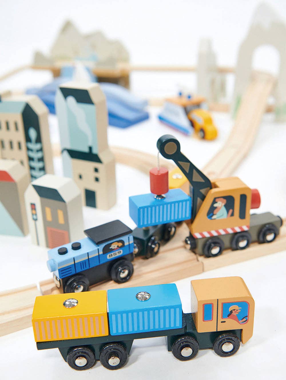 Mountain View Train Set by Tender Leaf Toys - Haliburtons & Co.