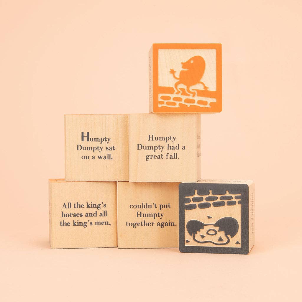 Nursery Rhyme Blocks - Haliburtons & Co.