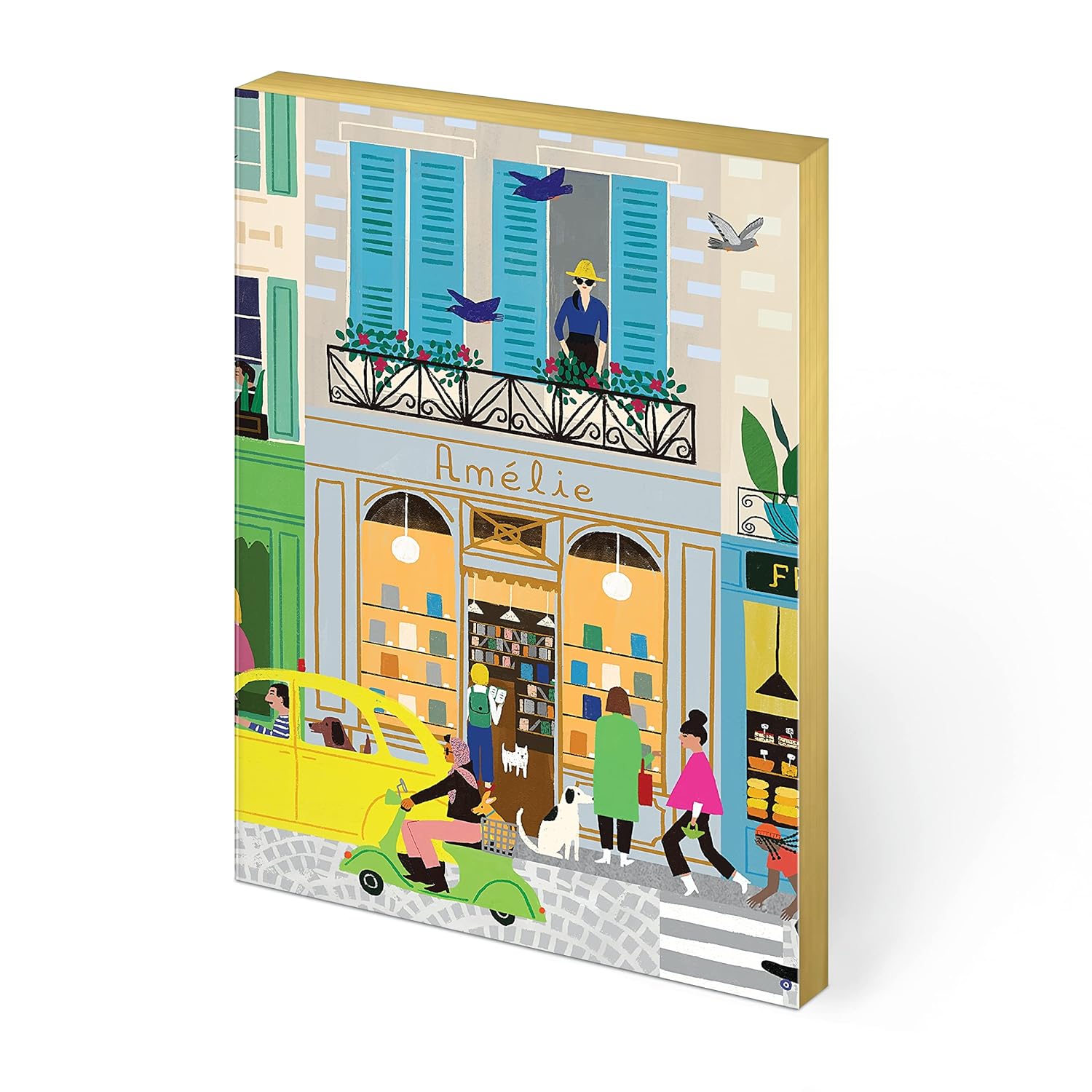 Parisian Life A5 Notebook - Haliburtons & Co.