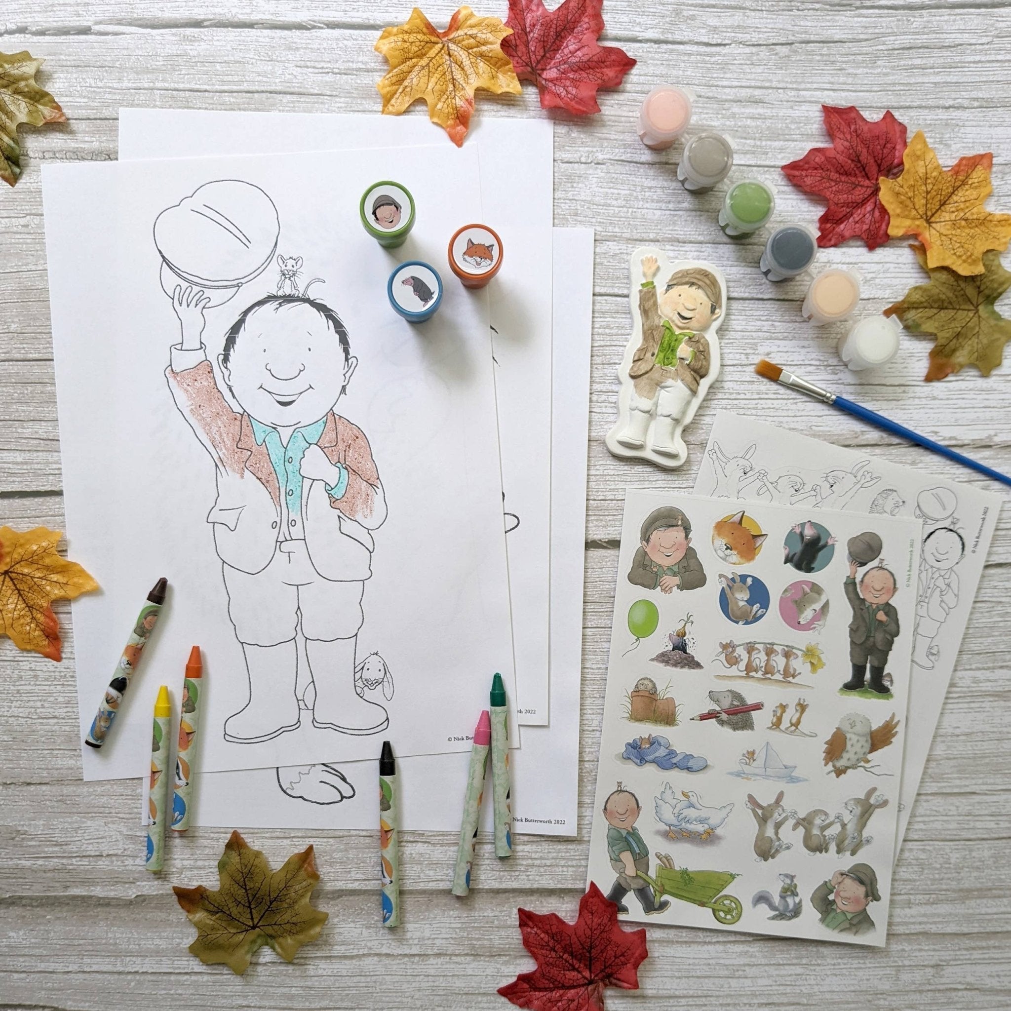 Percy the Park Keeper Art Activity Tube - Haliburtons & Co.