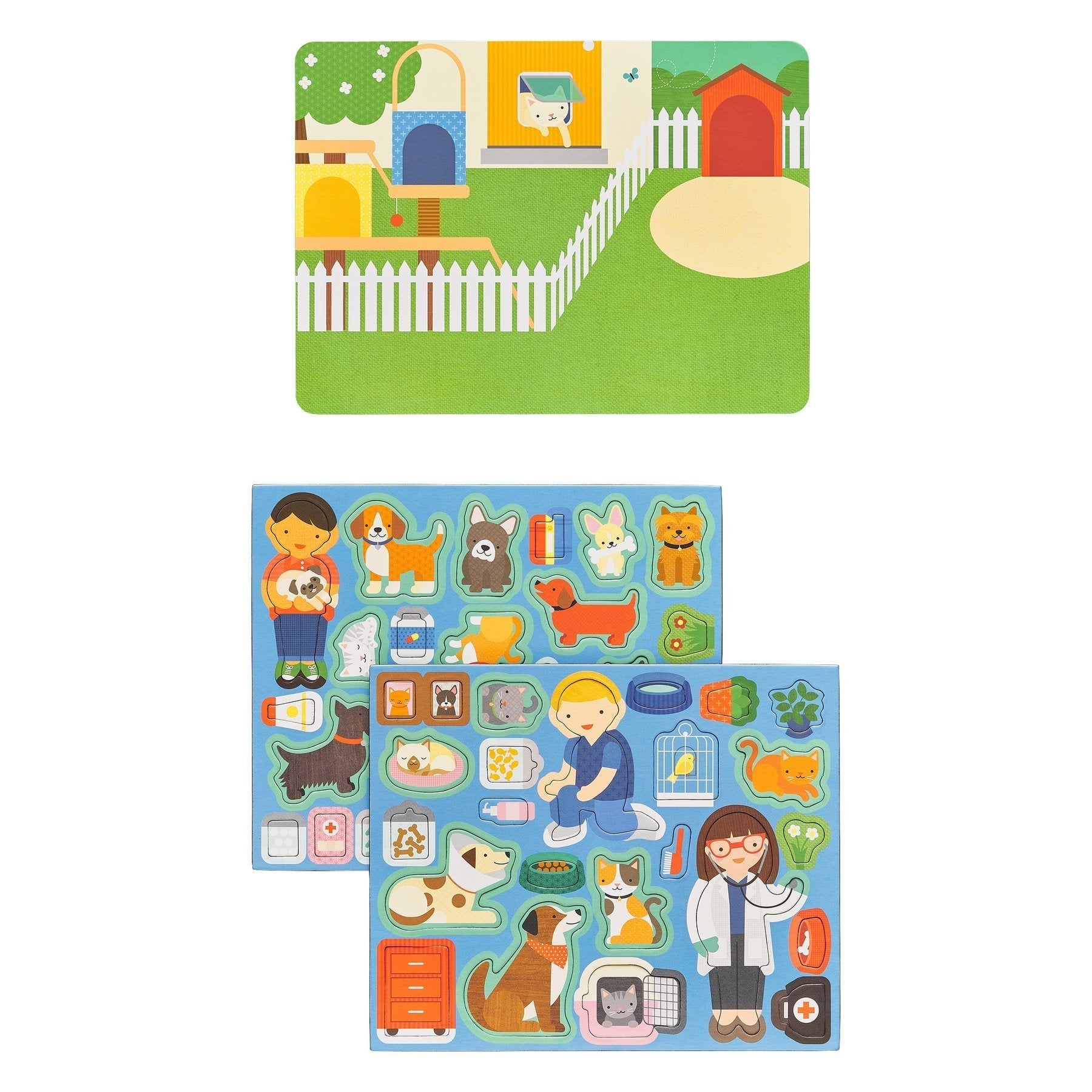Pet Hospital Magnetic Play Scene - Haliburtons & Co.